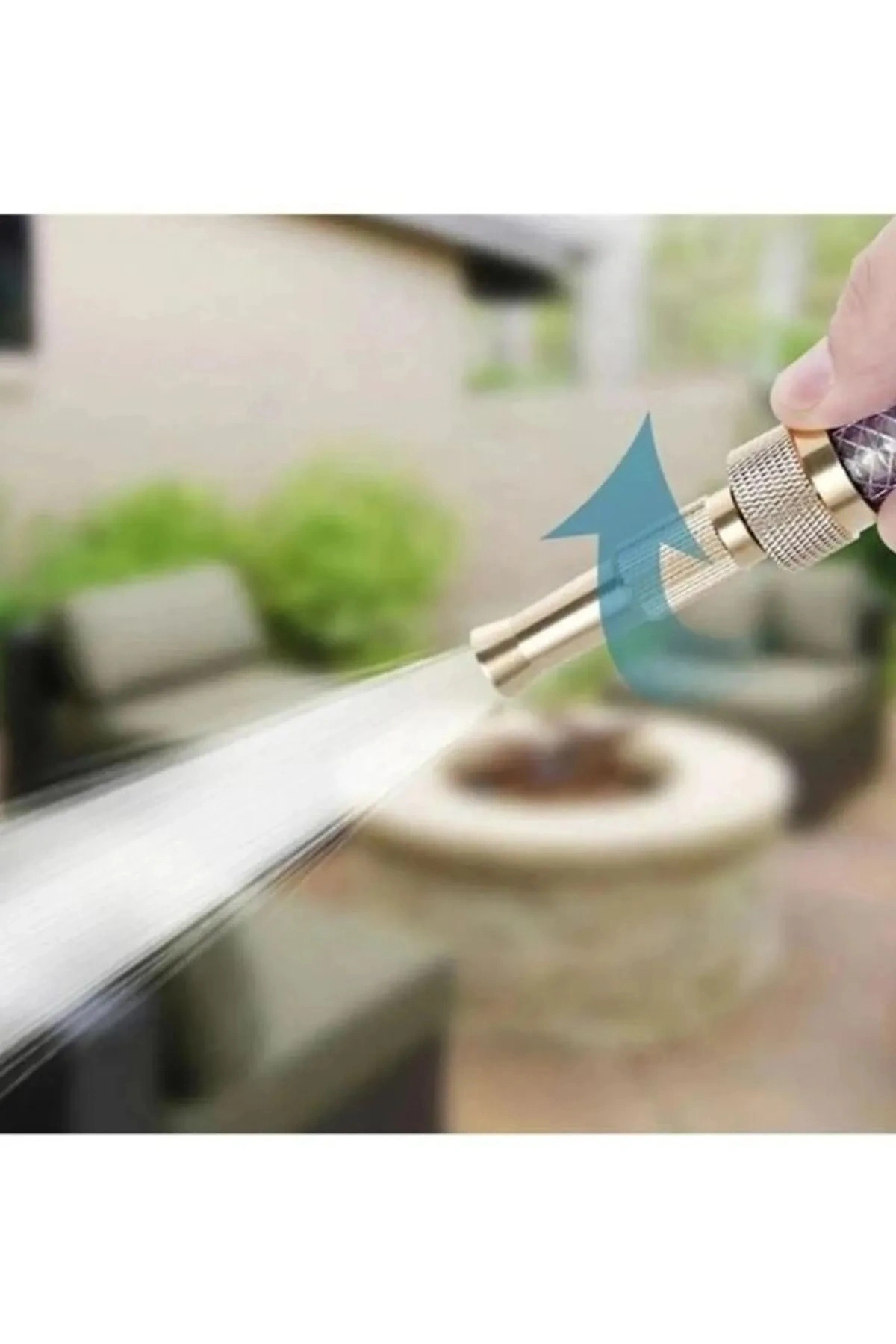 Yüksek Basınçlı Ayarlanabilir Bahçe Sulama Araba Yıkama Tazyikli Su Püskürtme Tabancası