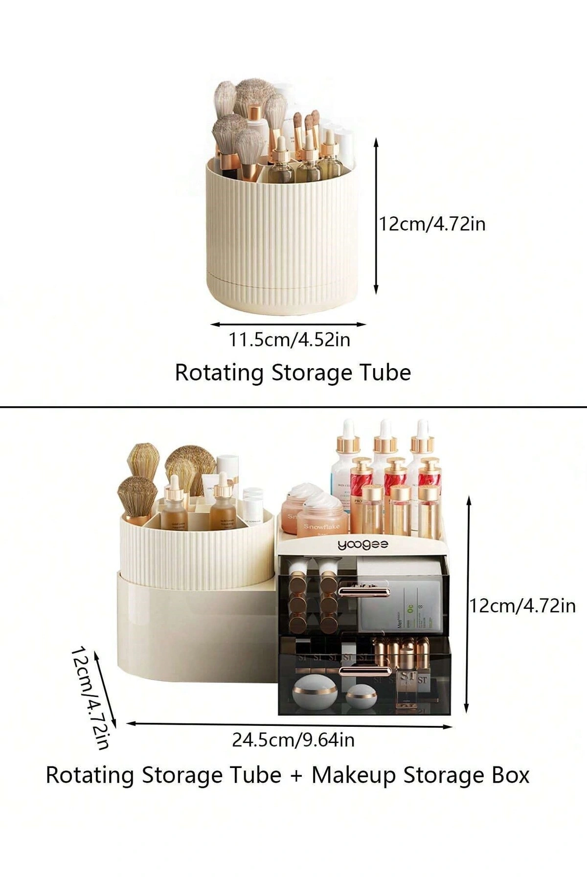 Lüks Çekmeceli Makyaj Kozmetik Düzenleyici Organizer Makyaj Kutusu
