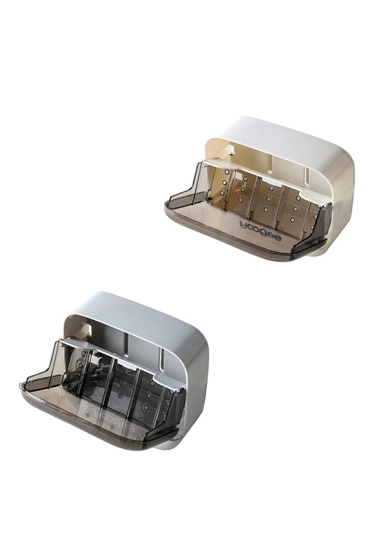 Yapışkanlı Açılır Kapaklı Sabunluk Sabun Kutusu Sabun Drenaj Kabı 1 ADET