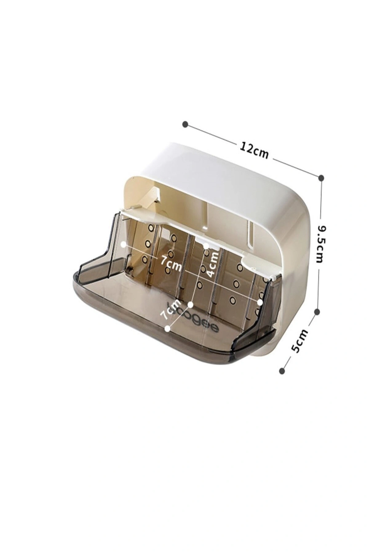 Yapışkanlı Açılır Kapaklı Sabunluk Sabun Kutusu Sabun Drenaj Kabı 1 ADET