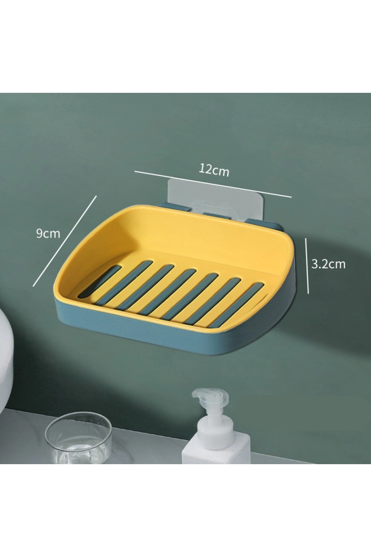 Çift Katmanlı Duş Sabunluk Kendinden Yapışkanlı 1 Adet