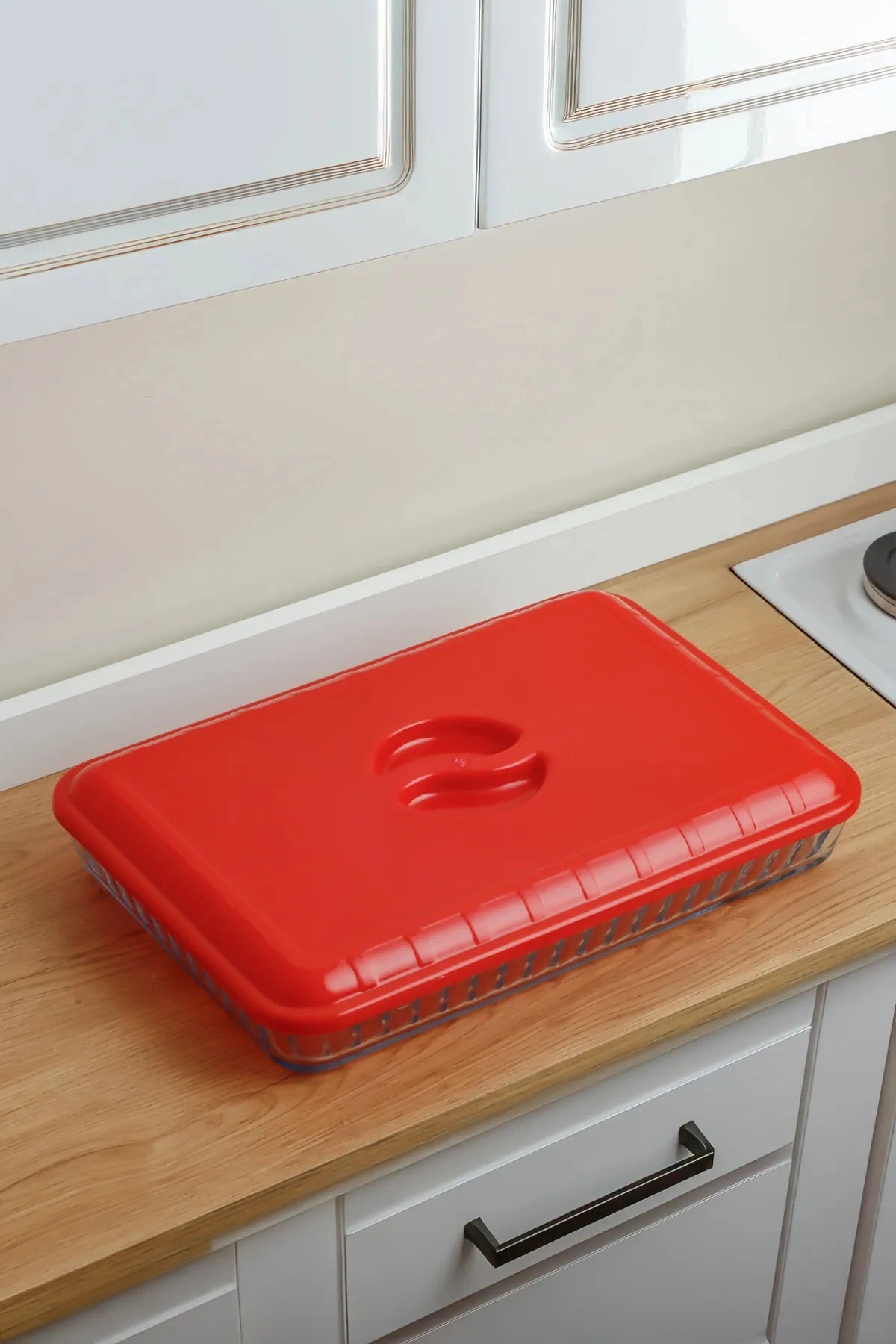 Plastik Buhar Kanallı Borcam Kapağı Dikdörtgen