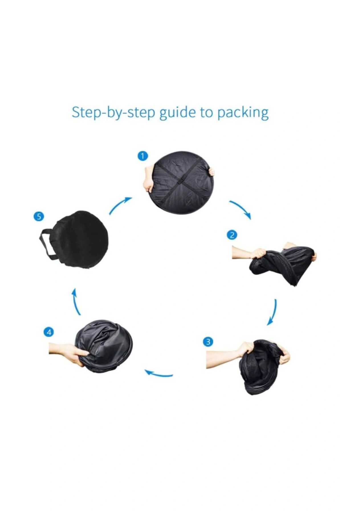 4 Katlı Fermuarlı Meyve Sebze Kurutma Filesi | Katlanabilir Doğal Kurutma Sepeti SİYAH