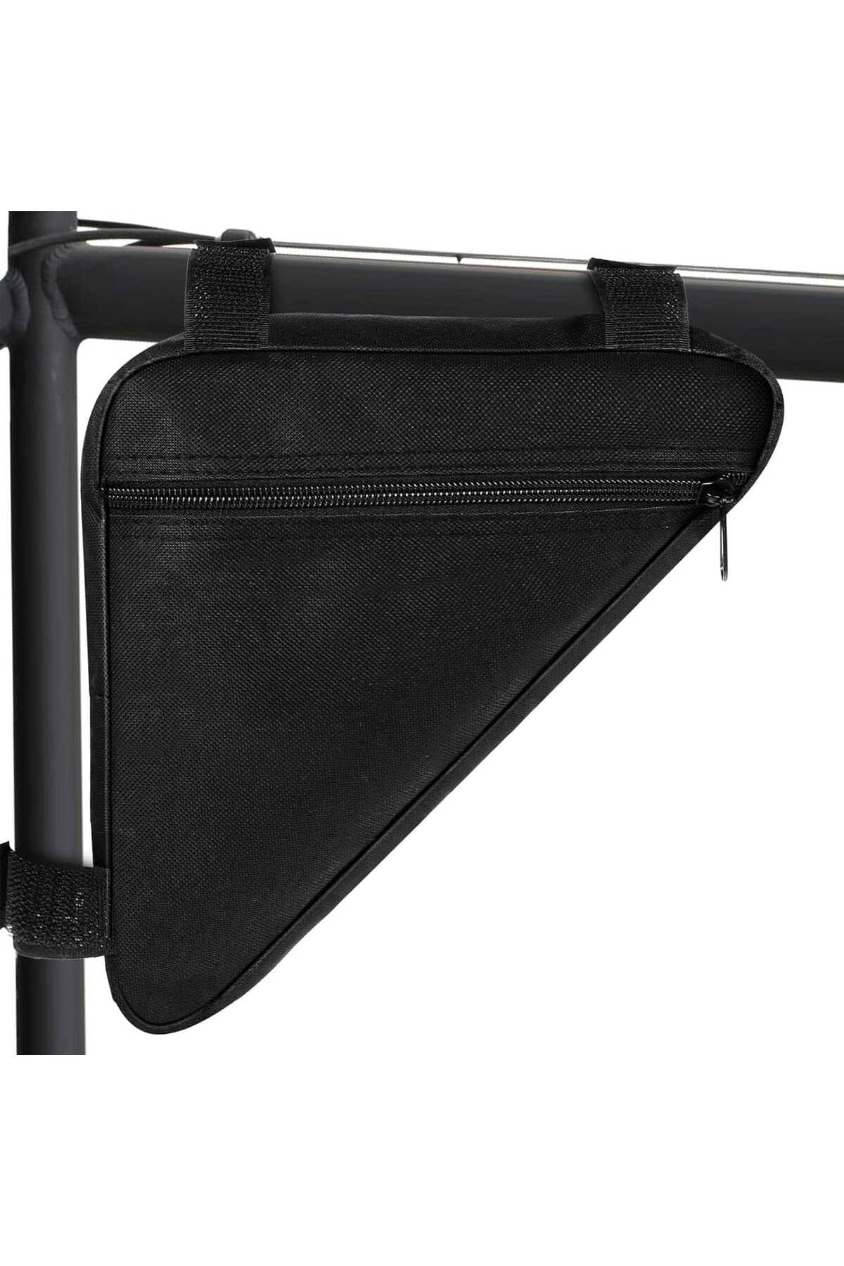 Bisiklet Çantası Kadro Arası Su Geçirmez Üçgen Çanta 1 ADET