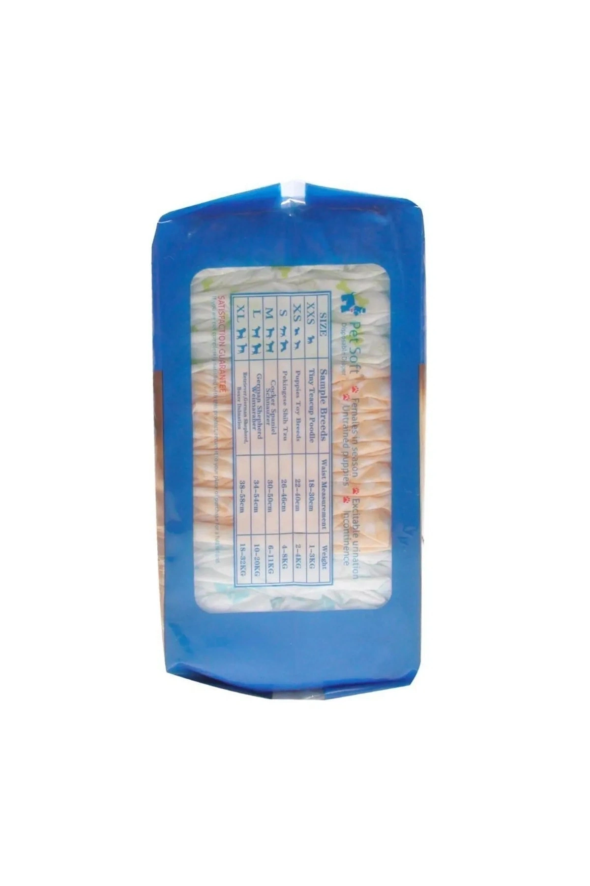 Petsoft Köpek Tuvalet Bezi Kedi Tuvalet Bezi Çiş Bezi X-LARGE 12 Adet