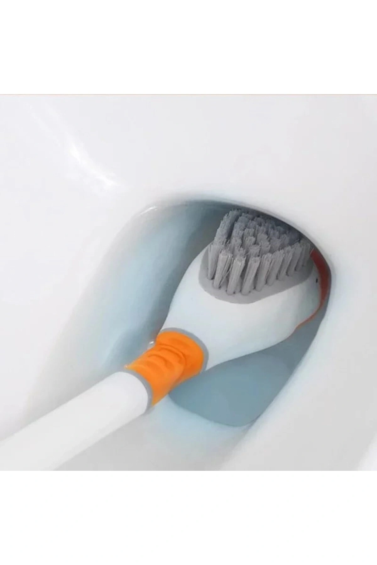 Silikon Tuvalet Klozet Detay Temizleme Fırçası Ördek Tasarımlı Hazneli