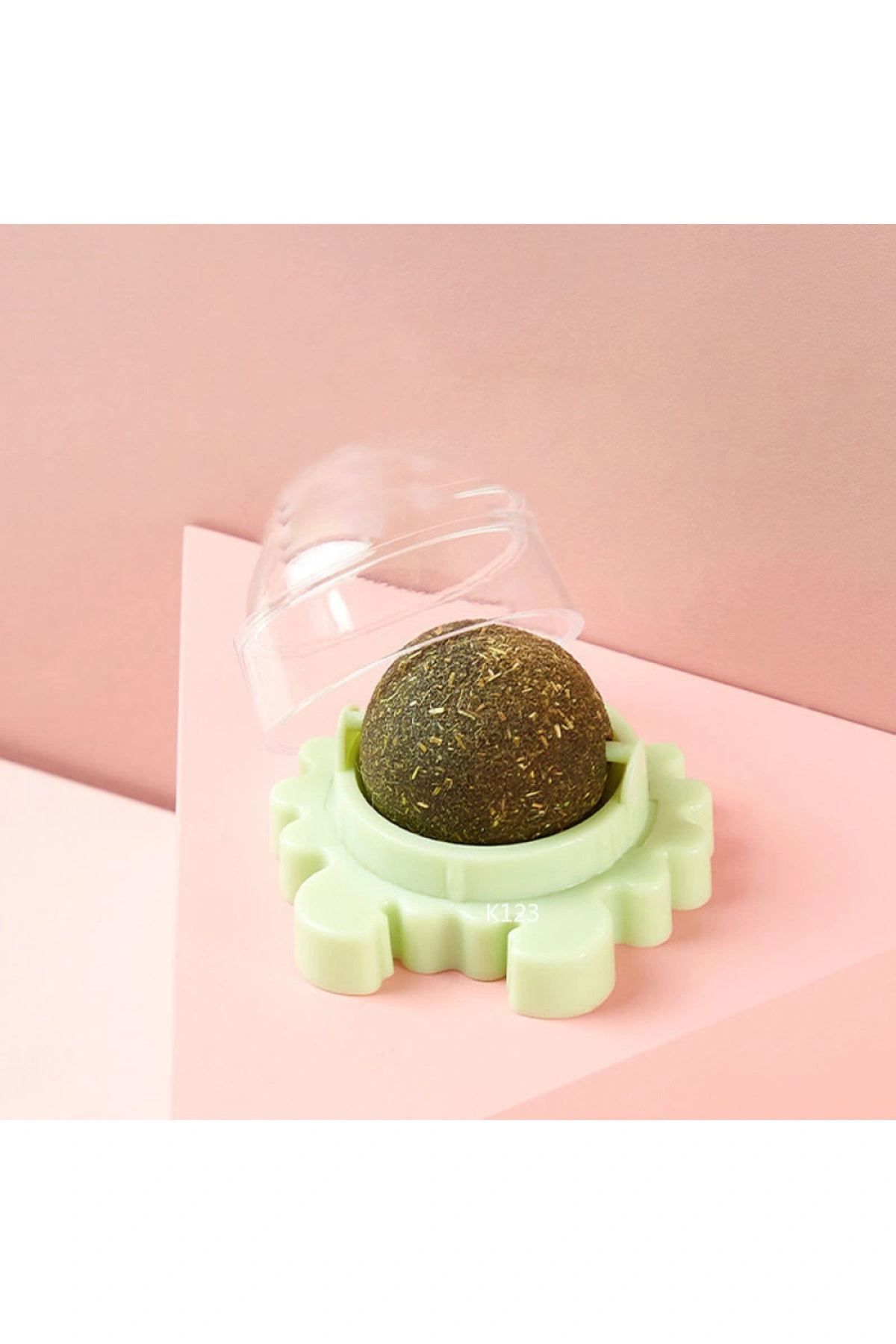 Catnipli Yenilebilir Kedi Nanesi Otu Yalama Oyun Topu Oyuncağı Yengeç