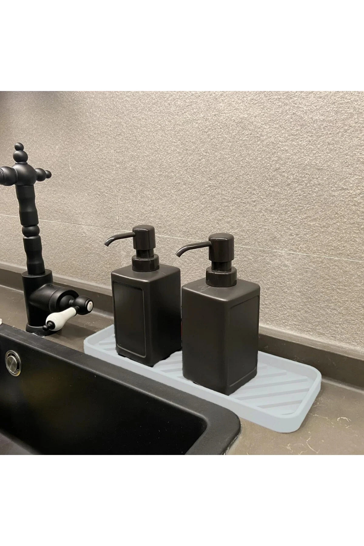 Silikon Yağdanlık Yağlık Standı Altlık ,çok Amaçlı Organizer Sunumluk ,sabunluk Altlığı 1 ADET BEYAZ