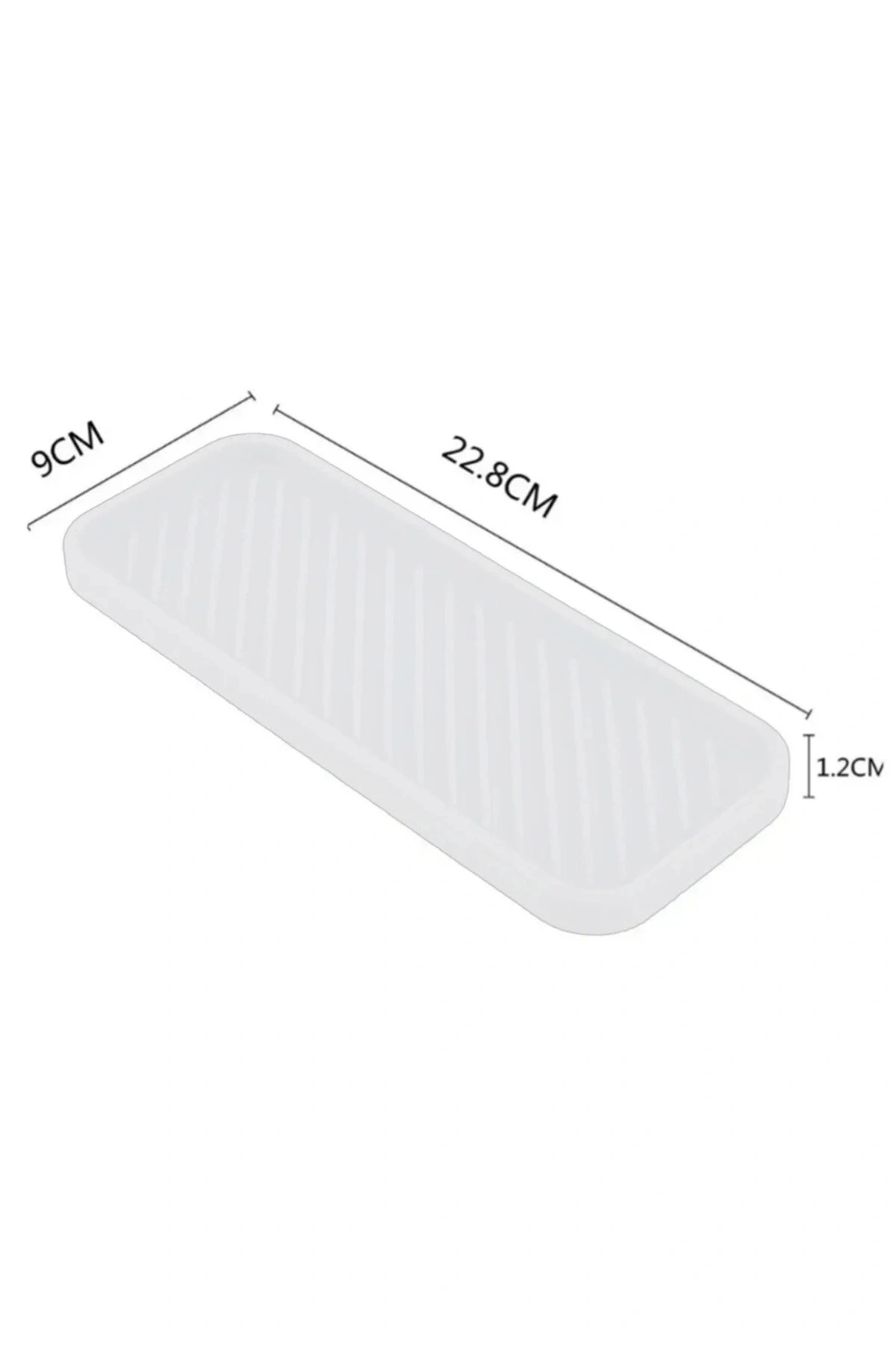Silikon Yağdanlık Yağlık Standı Altlık ,çok Amaçlı Organizer Sunumluk ,sabunluk Altlığı 1 ADET BEYAZ
