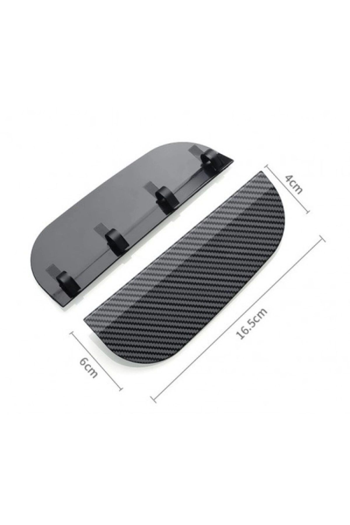 Araba Ayna Yağmur Koruyucu Siper Karbon Desenli