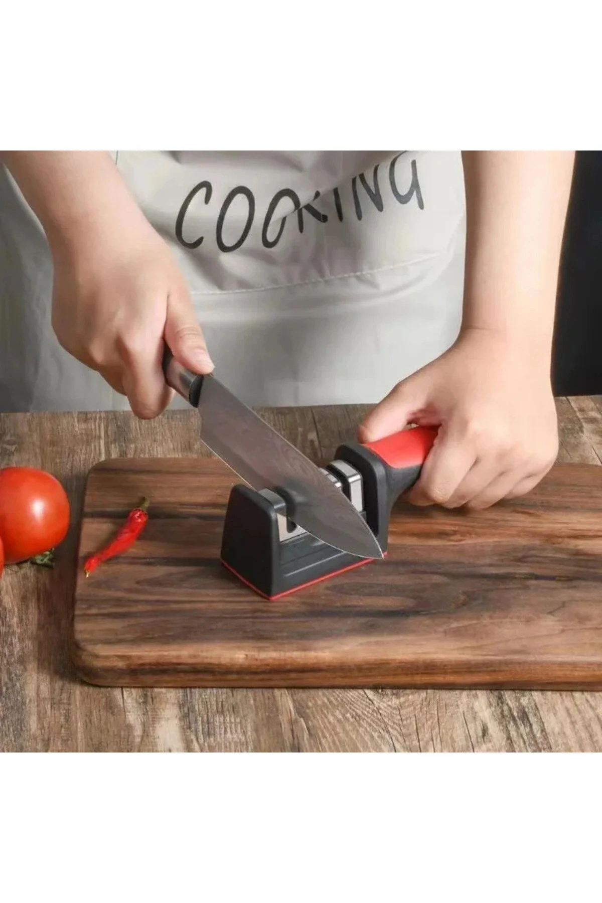 Profesyonel Bıçak Bileyici 3 Açılı Elmas Seramik Tungsten Çelik El Bıçakları Bileme