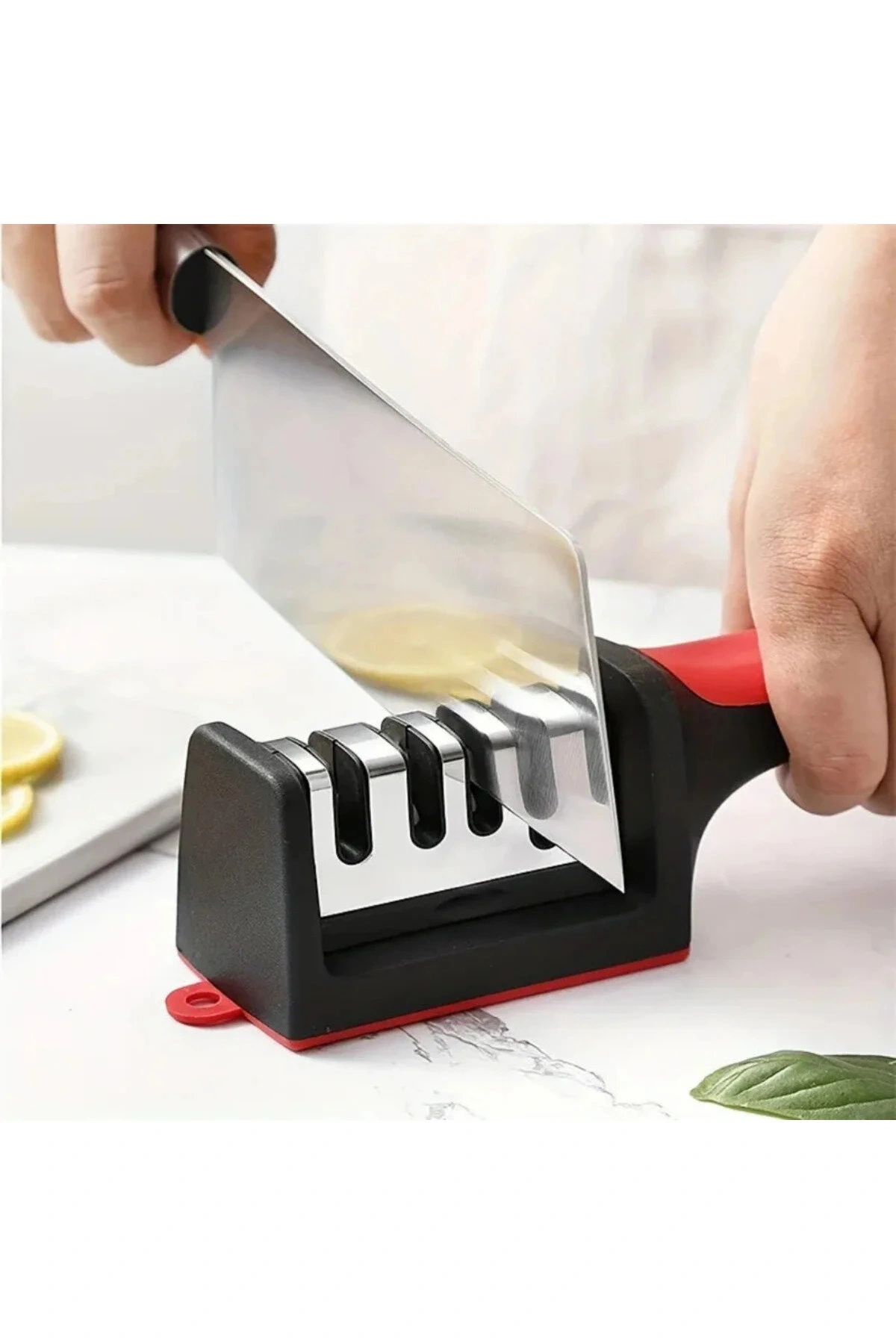 Profesyonel Bıçak Bileyici 3 Açılı Elmas Seramik Tungsten Çelik El Bıçakları Bileme