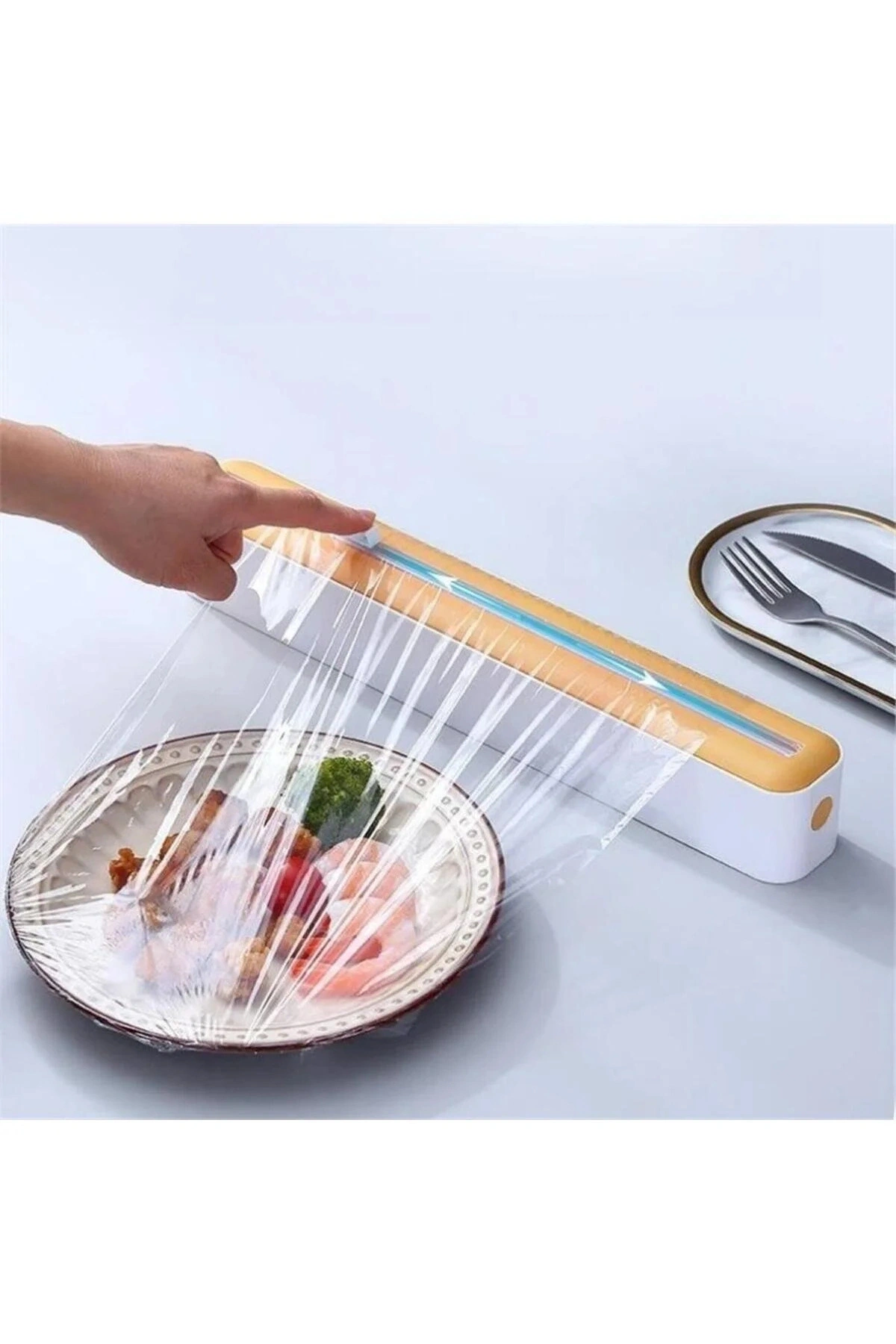 Streç Film Kesme Aparatı Streç Film Kesici Folyo Kesme Vantuzlu Streç Film Kesici