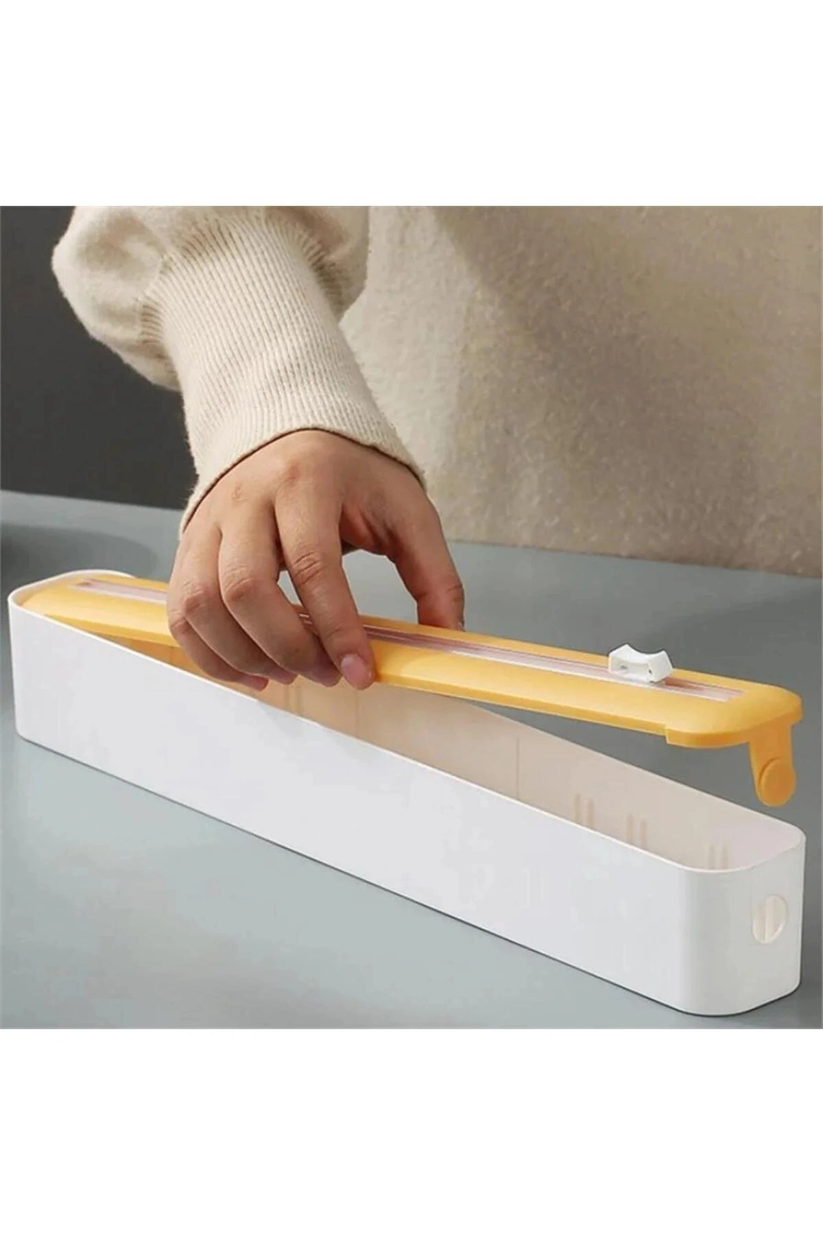 Streç Film Kesme Aparatı Streç Film Kesici Folyo Kesme Vantuzlu Streç Film Kesici