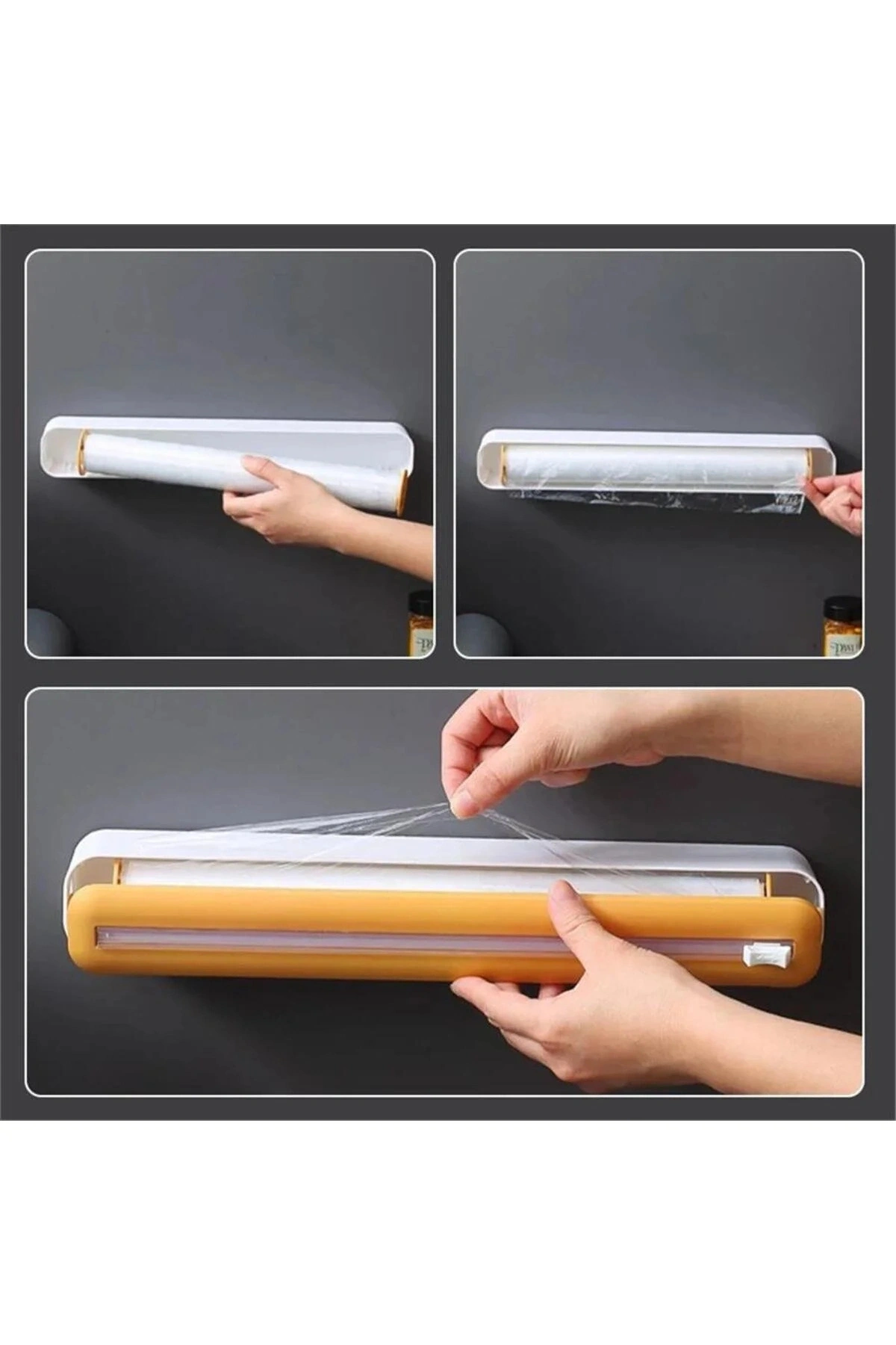 Streç Film Kesme Aparatı Streç Film Kesici Folyo Kesme Vantuzlu Streç Film Kesici