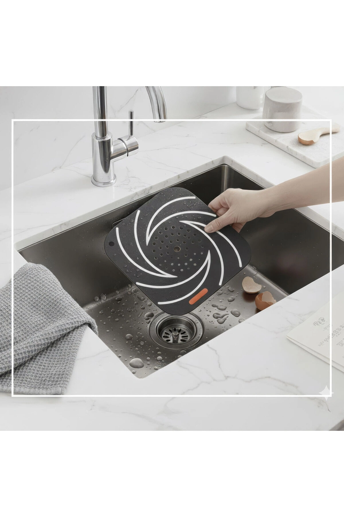 Silikon Kötü Koku Önleyici Banyo Mutfak Lavabo Koku Önleyici Sızdırmaz Pedi SİYAH Renk Delikli