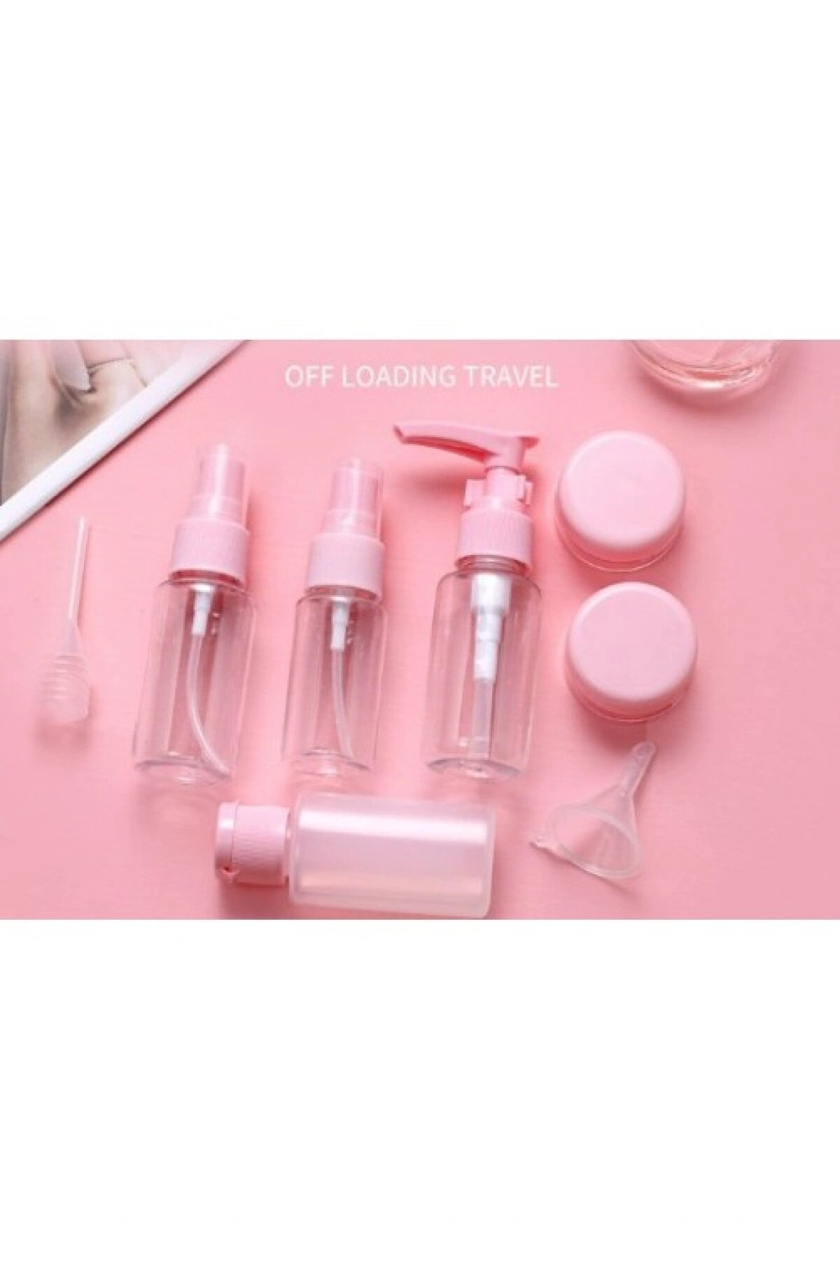 10 Parça Seyahat Sprey ve Boş Şişe Seti
