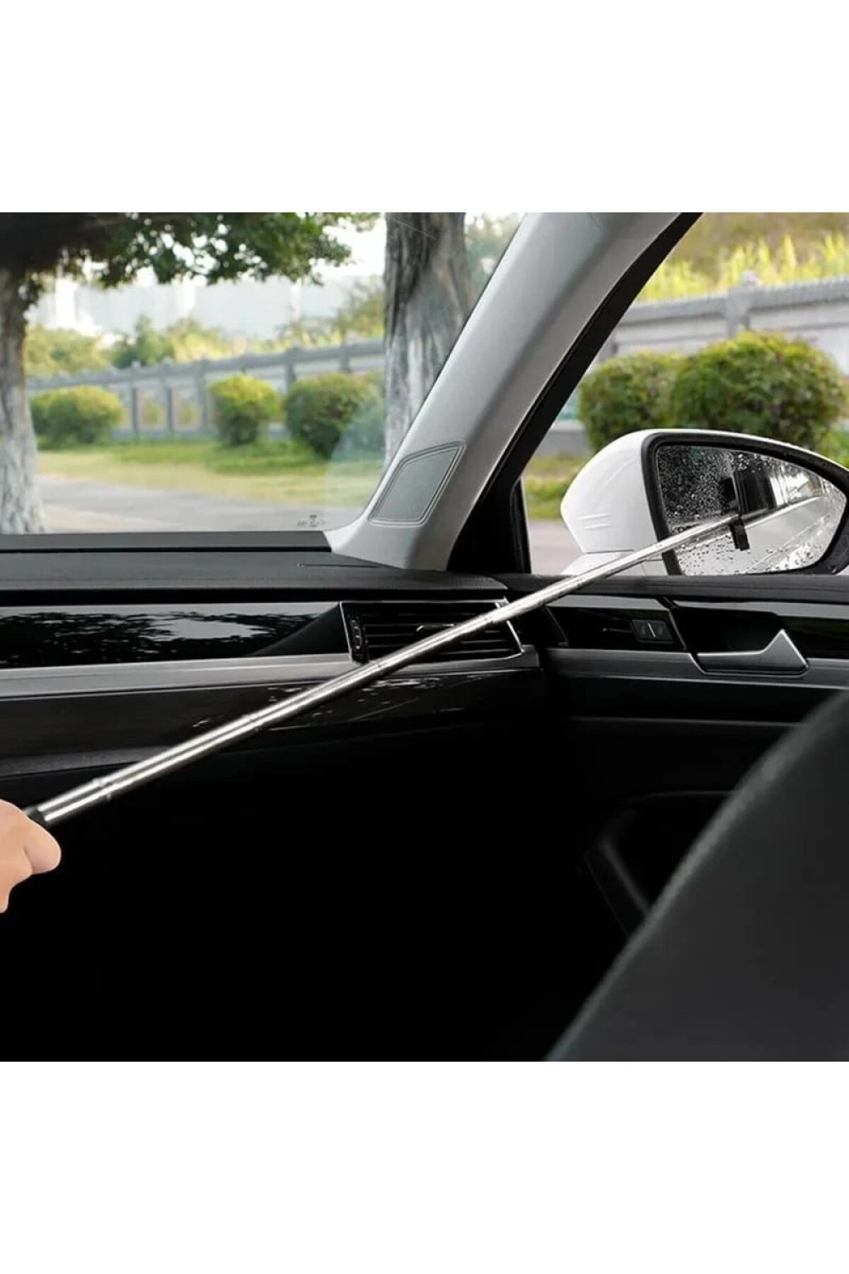 Kompakt El Tipi Teleskopik Silecek Araba Dikiz Aynası Buğu Çözücü Cam Sileceği mini çekçek 1 ADET