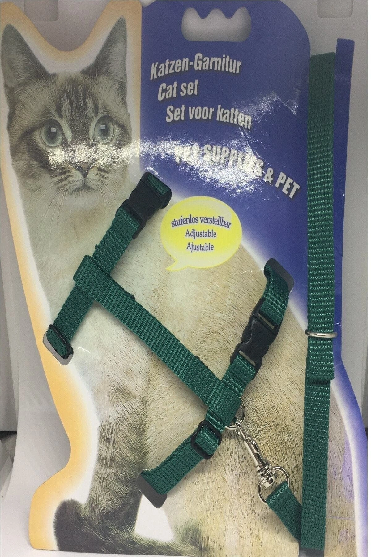 Kedi Göğüs Tasması Ve Gezdirme Seti No: 111