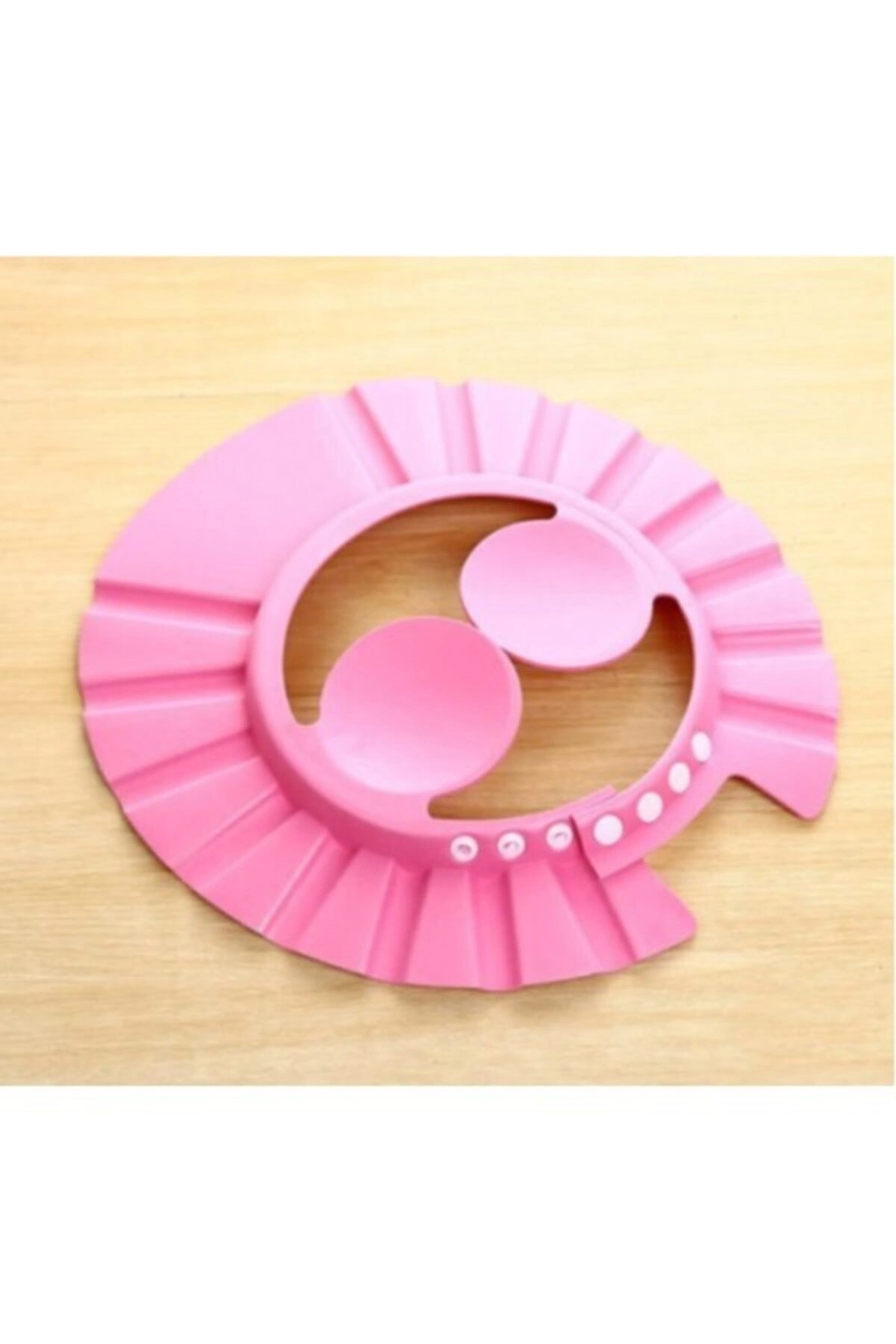 Bebek Banyo Şapkası -kulaklıklı Pembe