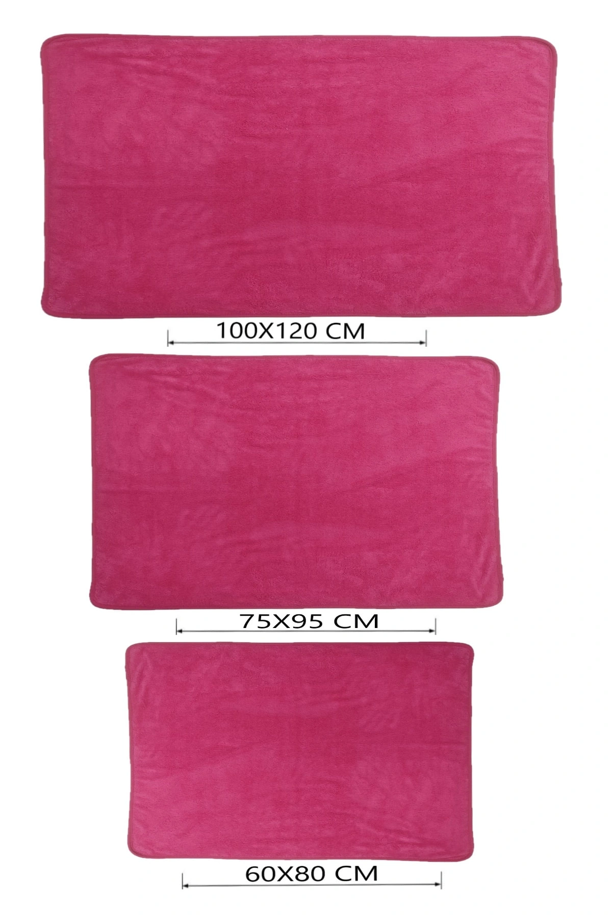 Kedi Ve Köpek Battaniyesi Yumuşak Welsoft Peluş Yıkanabilir Fuşya 1 Adet