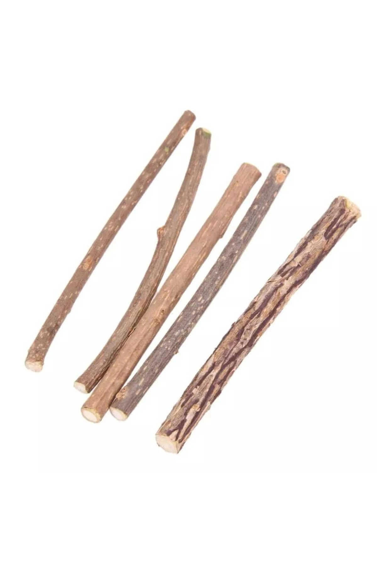 Doğal Matatabi Kedi Çiğneme Çubuğu 10 Adet 15 mm Kalın