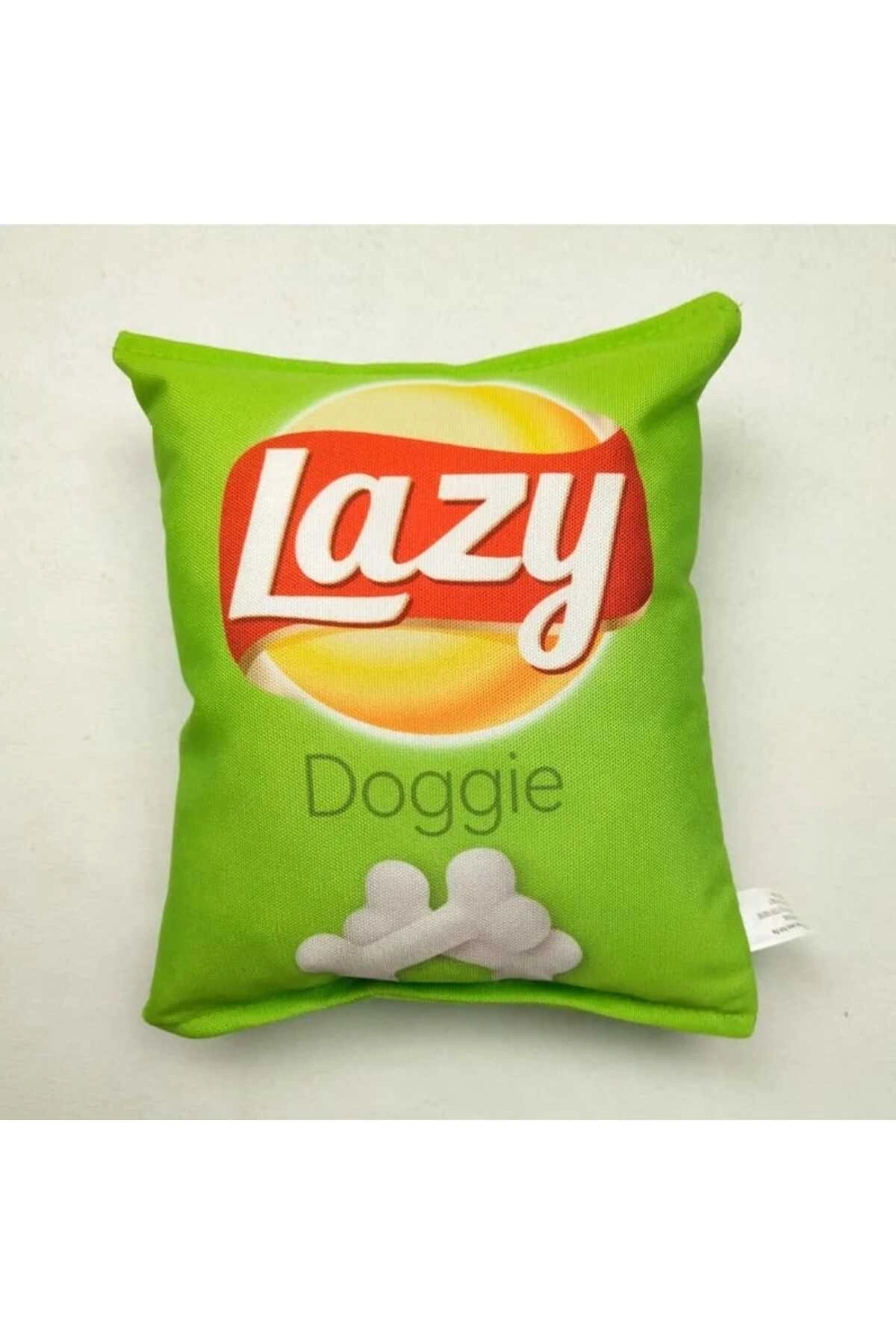 Cips Dayanıklı Cızırtılı Ve Keti Otlu Kedi Oyuncağı Lazy 1 Adet