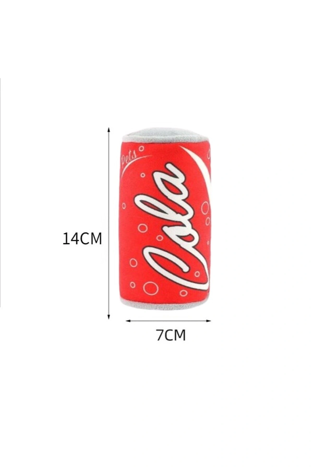 Teneke kola tarzında Dayanıklı Sesli Köpek Oyuncağı Kola 1 Adet