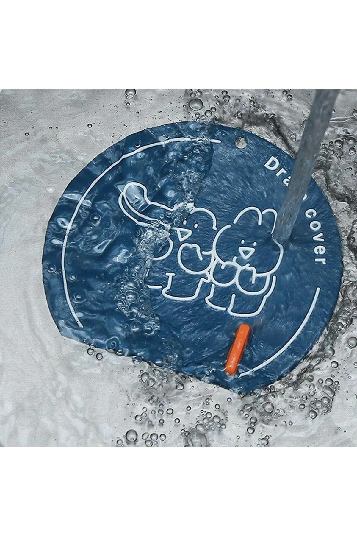 Banyo ve Mutfak Lavabo Koku Önleyici Gider Koruyucu Silikon Sızdırmaz Ped 1 ADET GRİ