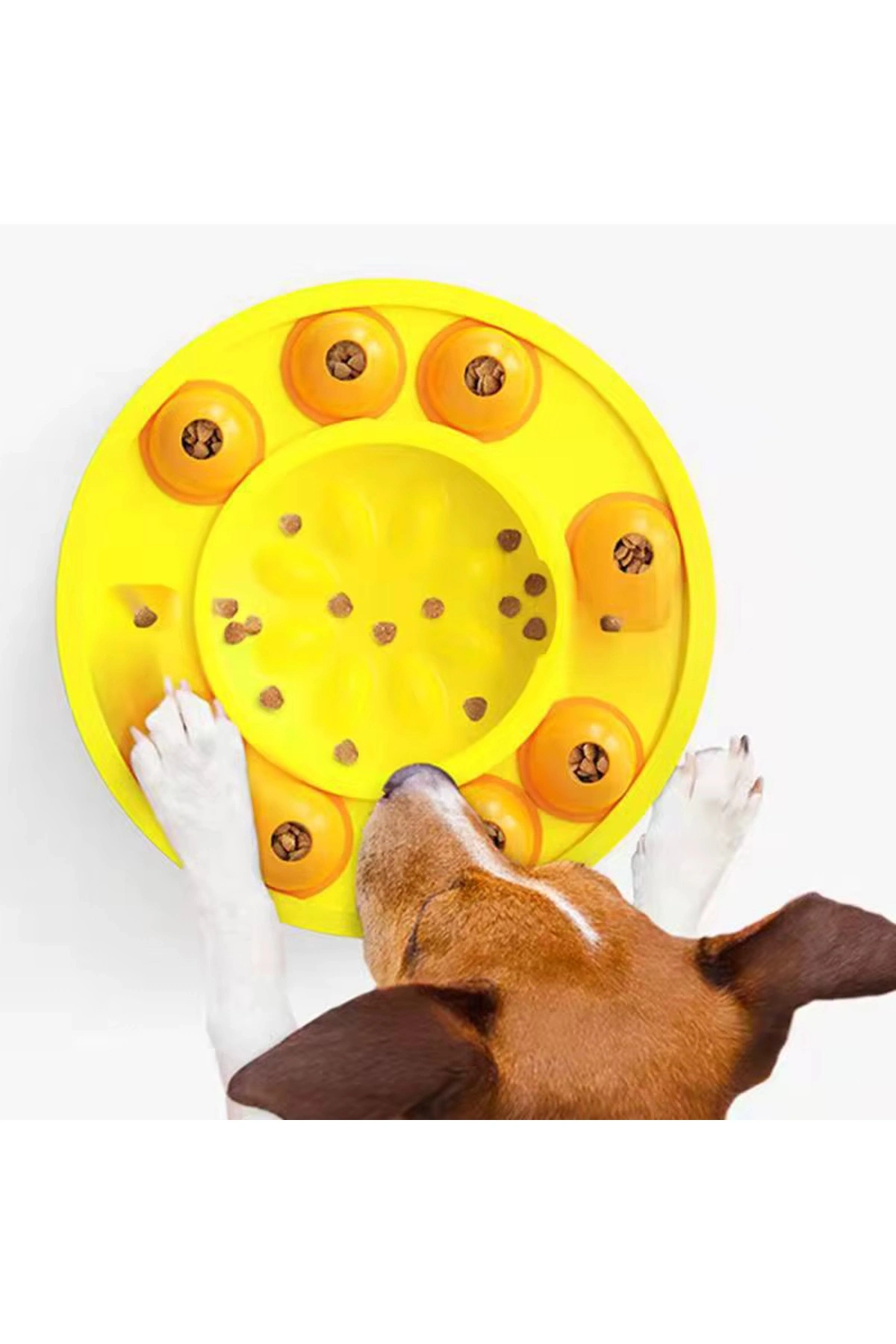 Köpek Ve Kedi Için Zeka Geliştirici Yavaş Besleme Oyuncağı – Eğlenceli Ve Sağlıklı Beslenme Turkuaz