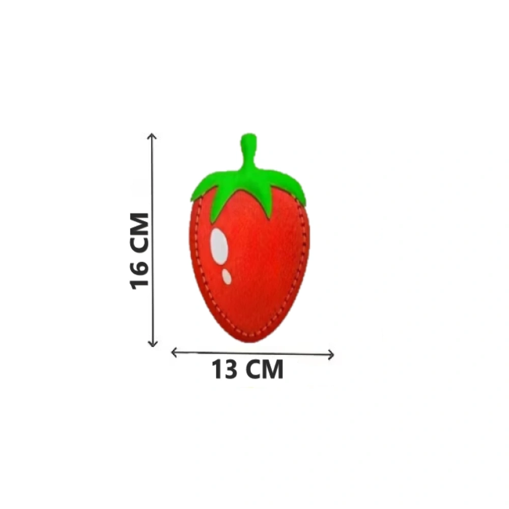 TİNEKE 1 Adet 3 Yaş Çocuklar Için Eğitici Oyuncak Kendin Yap Montessori Keçe Dikiş El Sanatları Seti ÇİLEK