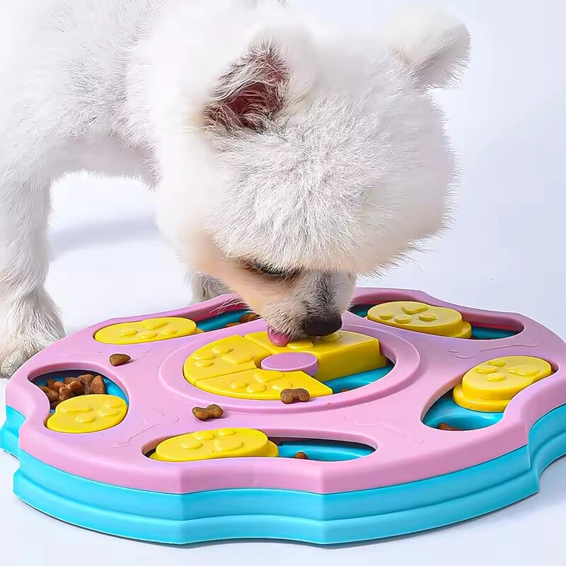 TİNEKE Orbit Köpek Oyuncağı Mama Bulmaca Yavaş Besleyici Köpek Gıda Dağıtıcı Yavaş Yeme mavi