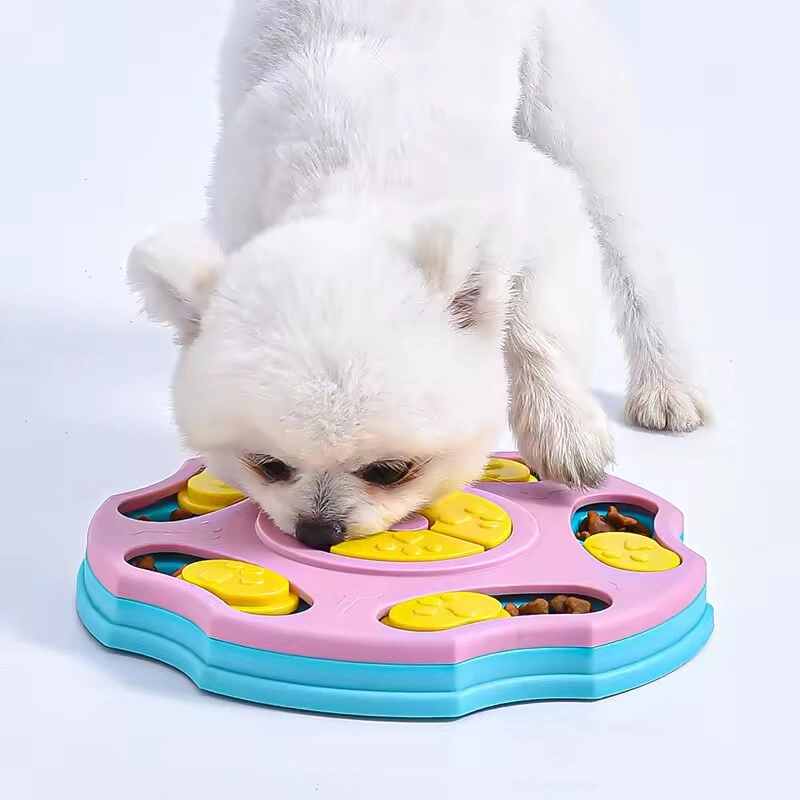 TİNEKE Orbit Köpek Oyuncağı Mama Bulmaca Yavaş Besleyici Köpek Gıda Dağıtıcı Yavaş Yeme mavi