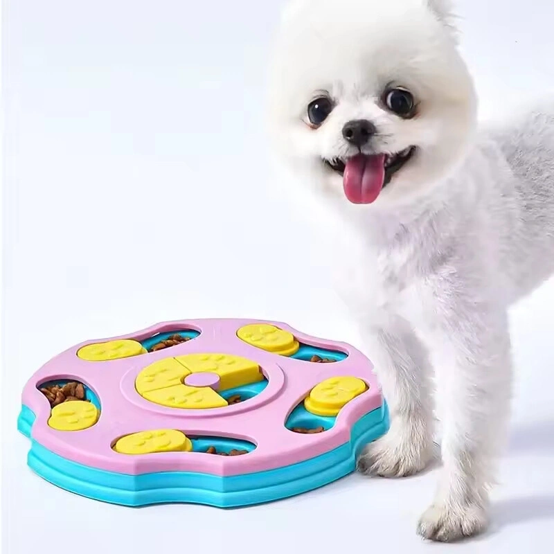 TİNEKE Orbit Köpek Oyuncağı Mama Bulmaca Yavaş Besleyici Köpek Gıda Dağıtıcı Yavaş Yeme mavi