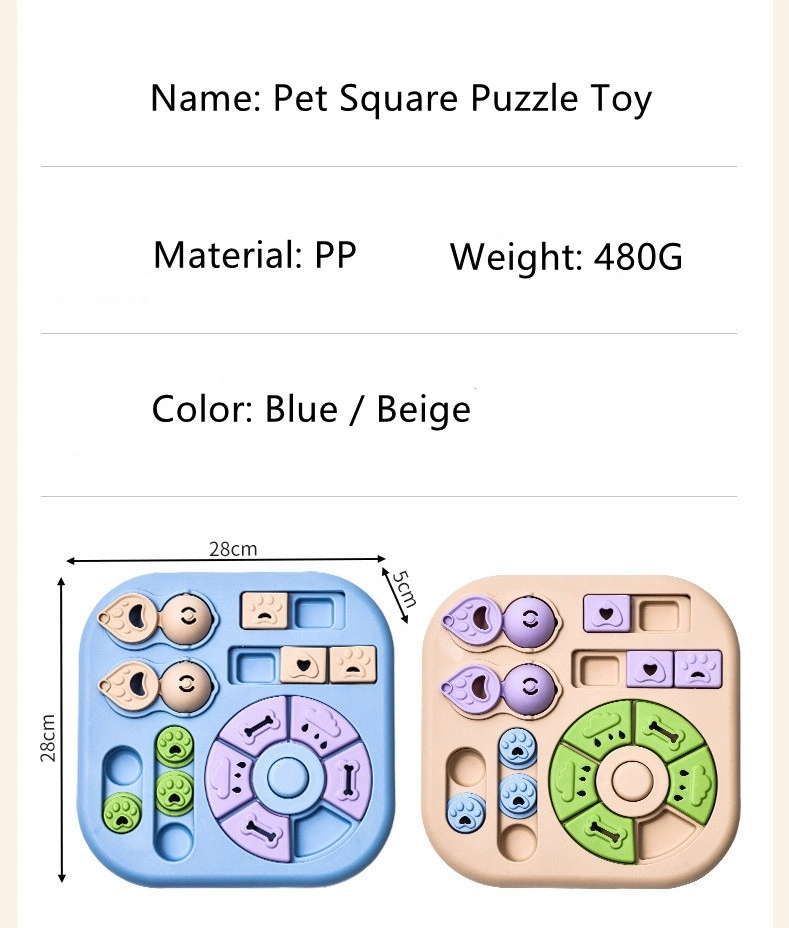 TİNEKE PAW PRO Köpek Zeka Oyuncağı | Ödül Mamalı İnteraktif Puzzle | Aktivite ve Eğitim Oyuncağı MAVİ