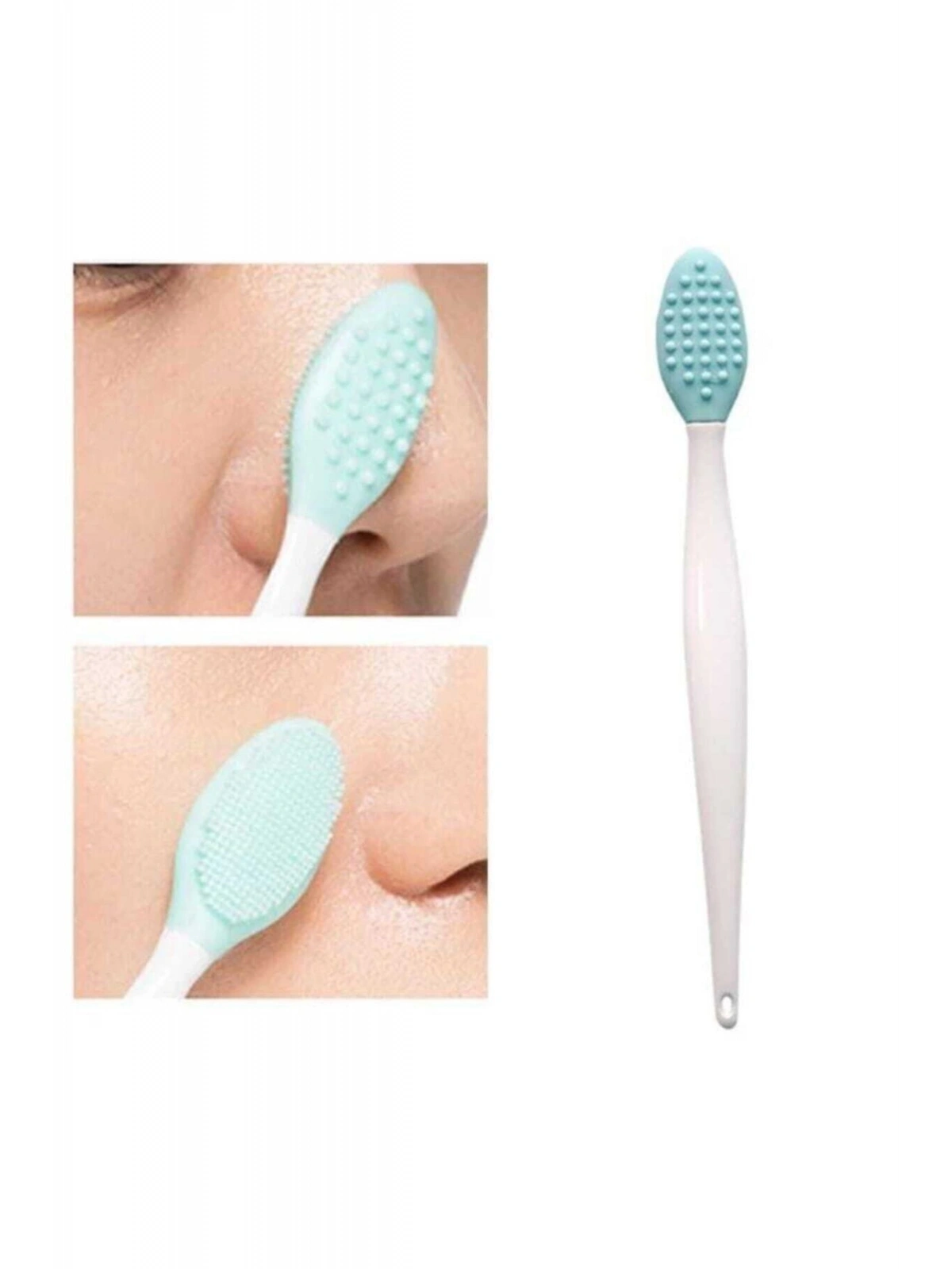 Burun Siyah Nokta Cilt Ve Yüz Temizleyici Peeling Fırça Çilek Fırça