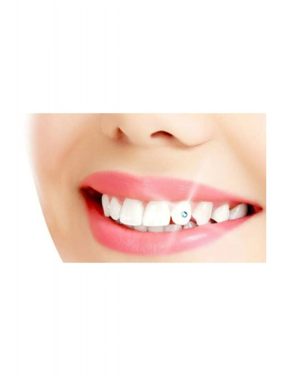 5 Adet Kristal Diş Taşlı Diş Pırlantası Seti