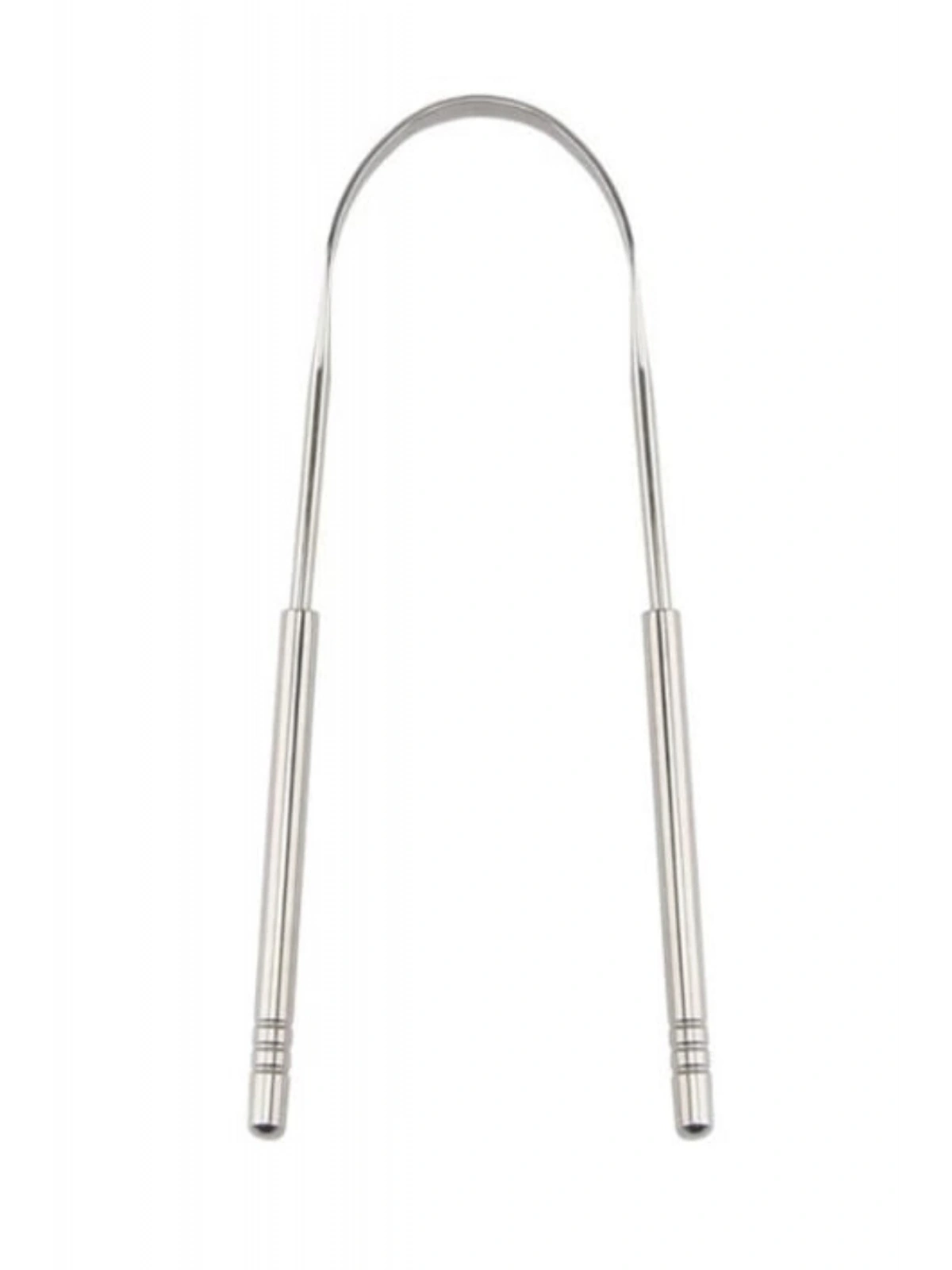 Metal Dil Temizleme Dil Sıyırıcı Dil Temizleyici Gümüş Hilal Çelik Paslanmaz Hijyenik