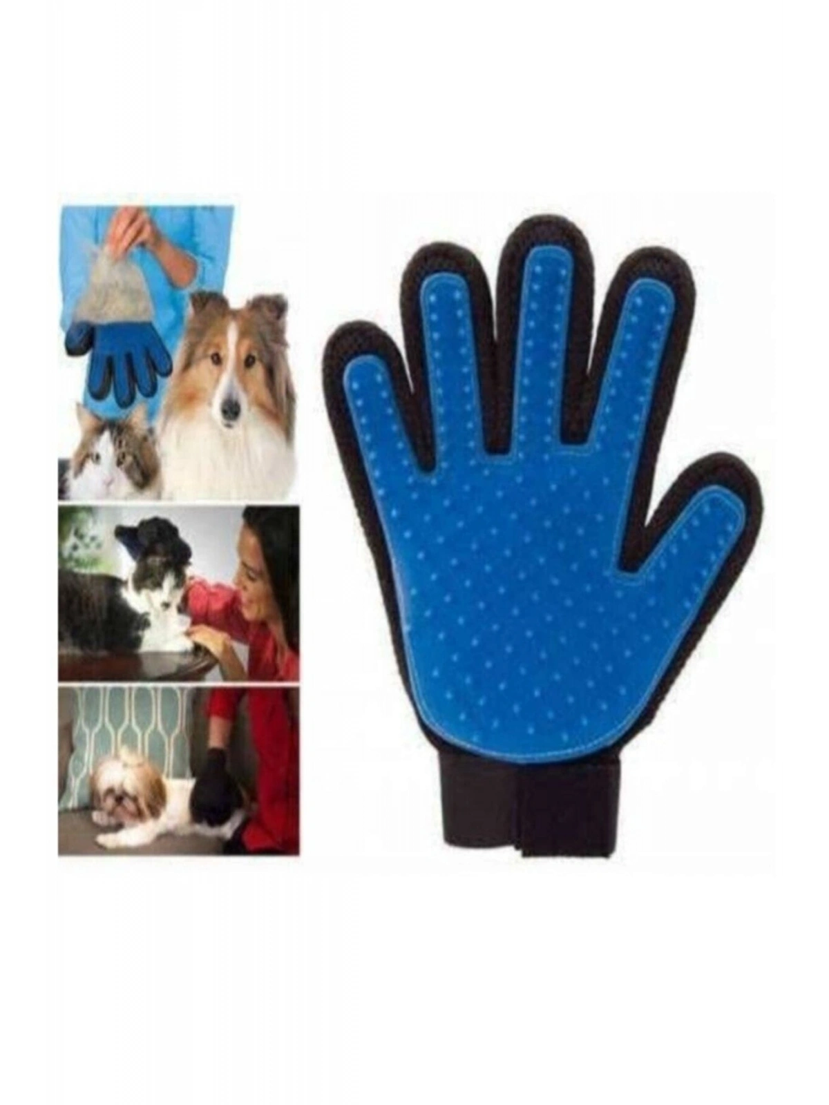 Köpek Kedi Saç Tüy Toplama Temizleme Eldiveni