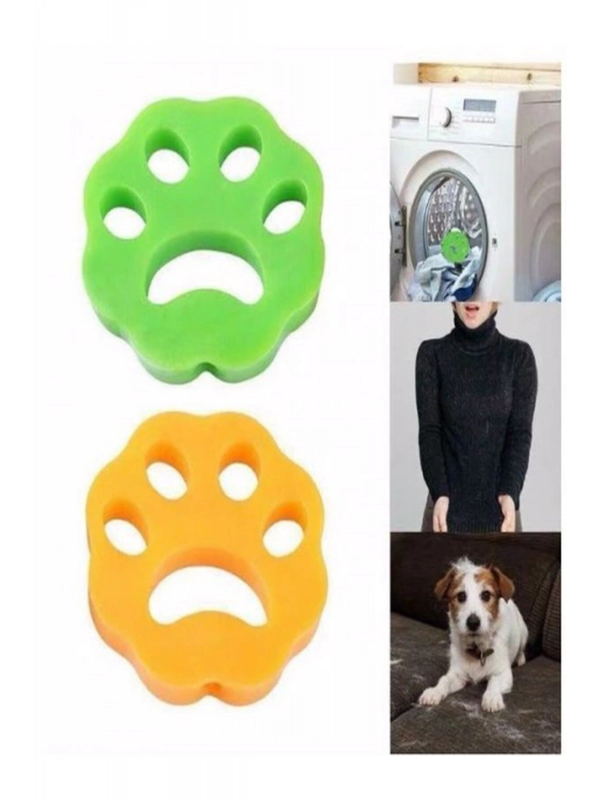 Pati Tasarımlı Yıkanabilir Çok Amaçlı Tüy Toz Toplayıcı 2 Li