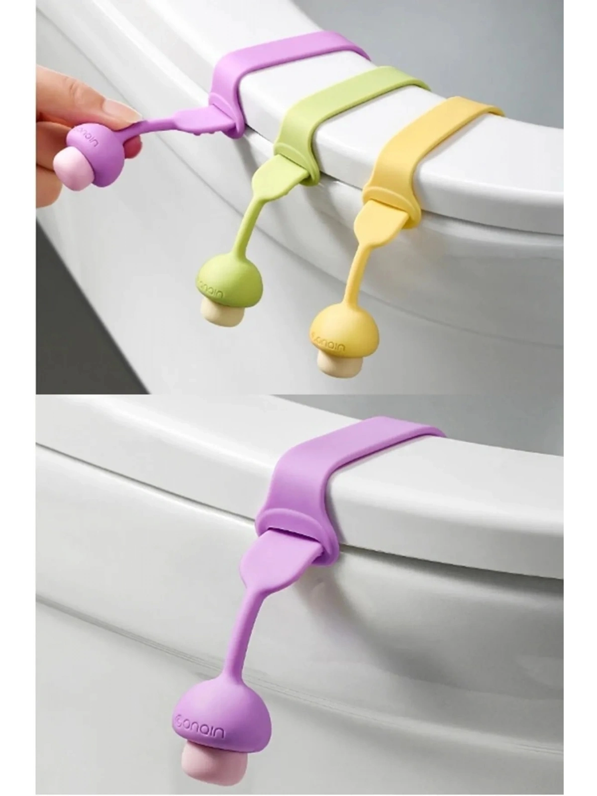 Mantar Tasarımlı Klozet Kapağı Kaldırma Aparatı