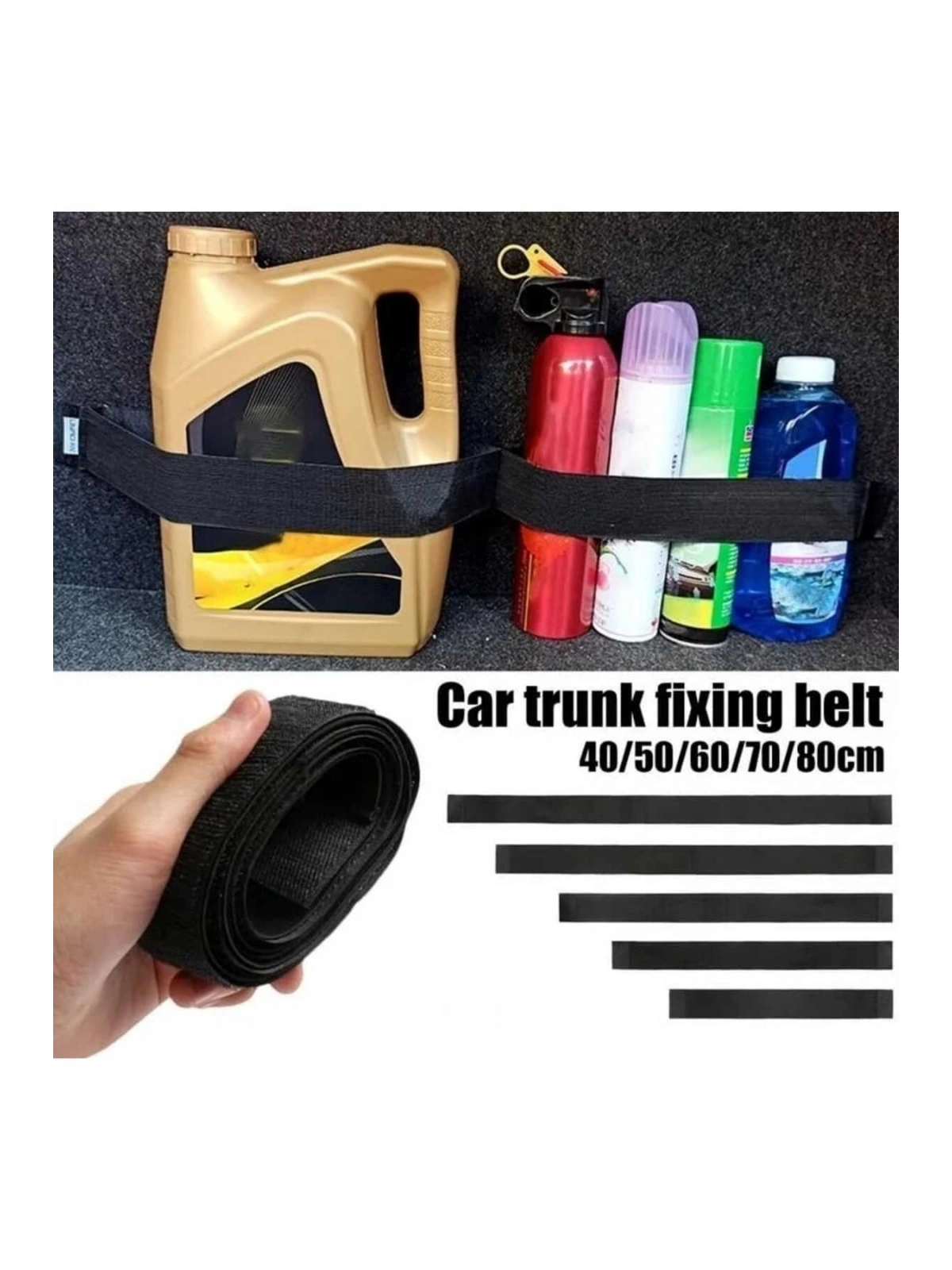 Bagaj Düzenleyici Organizer Araç Araba Ve Oto Düzenleyici Sabitleyici Şerit 70 cm 1 ADET