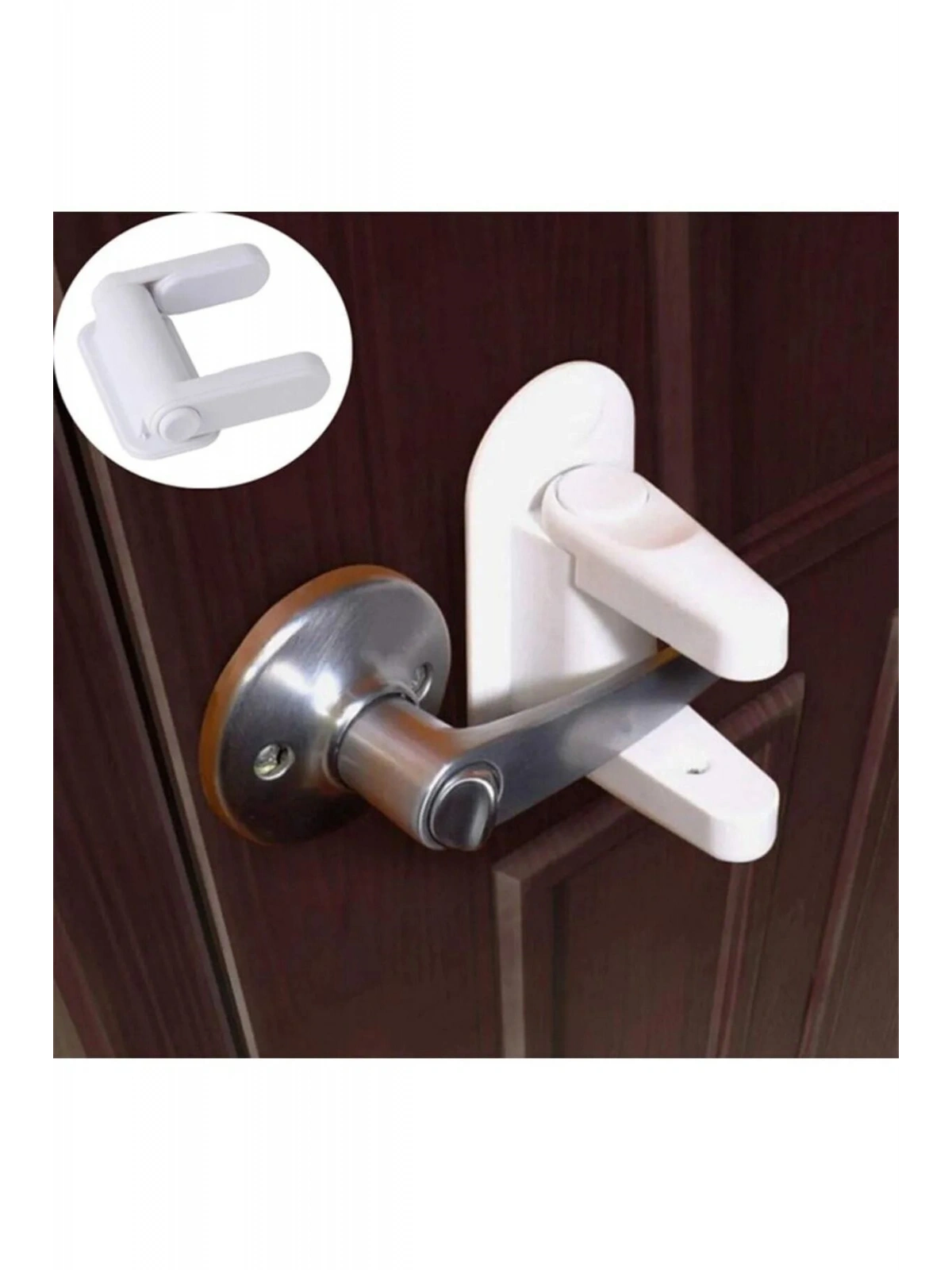 Manuel Çocuk Kapı Kilidi Kendinden Yapışkanlı Bebek Emniyet Kilidi Pratik Çok Fonksiyonlu Kilit