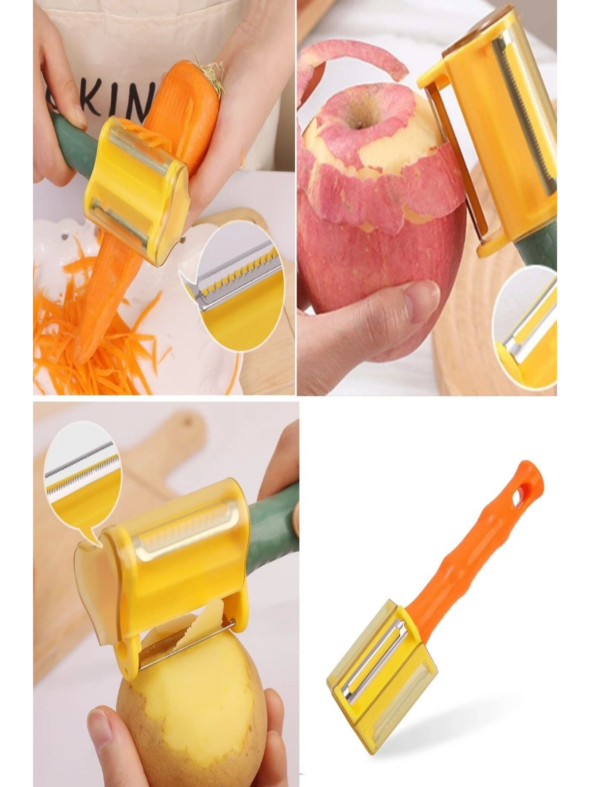 Meyve Sebze Soyacağı Kabuk Toplayıcı  Pratik Jülien  Soyucu 1 ADET