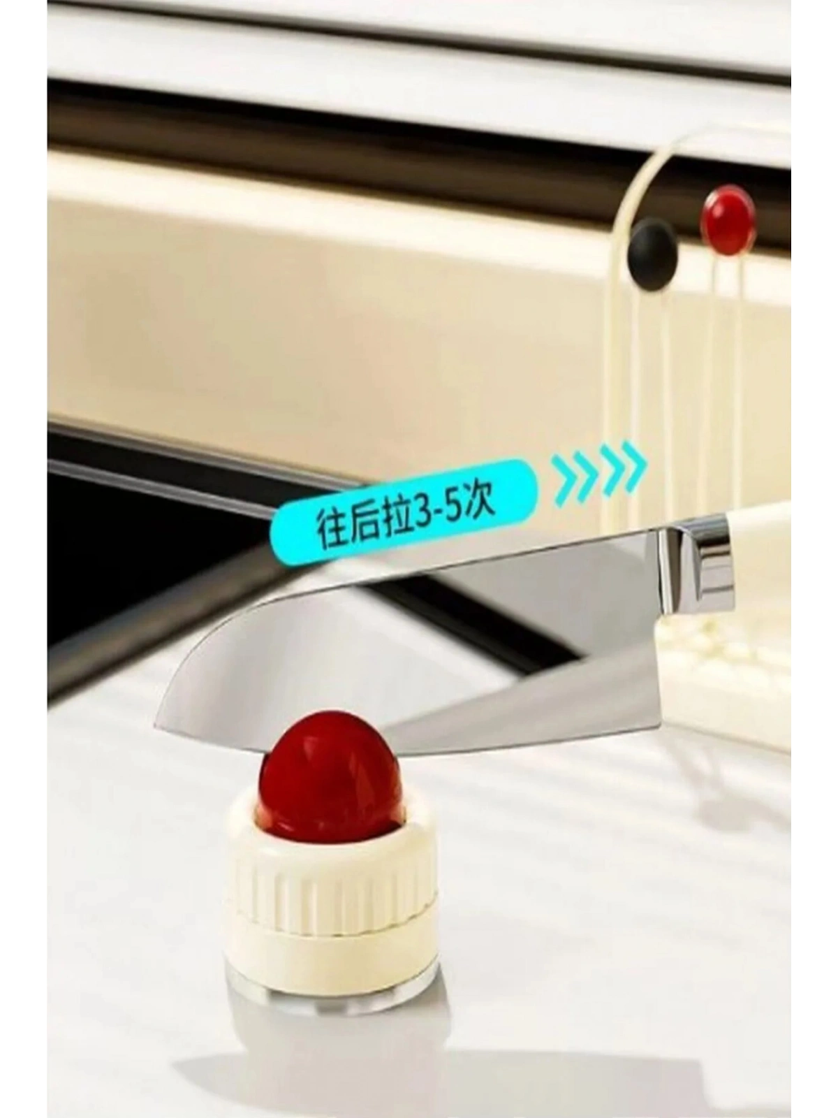 Vantuzlu Bıçak Bileme Aparatı