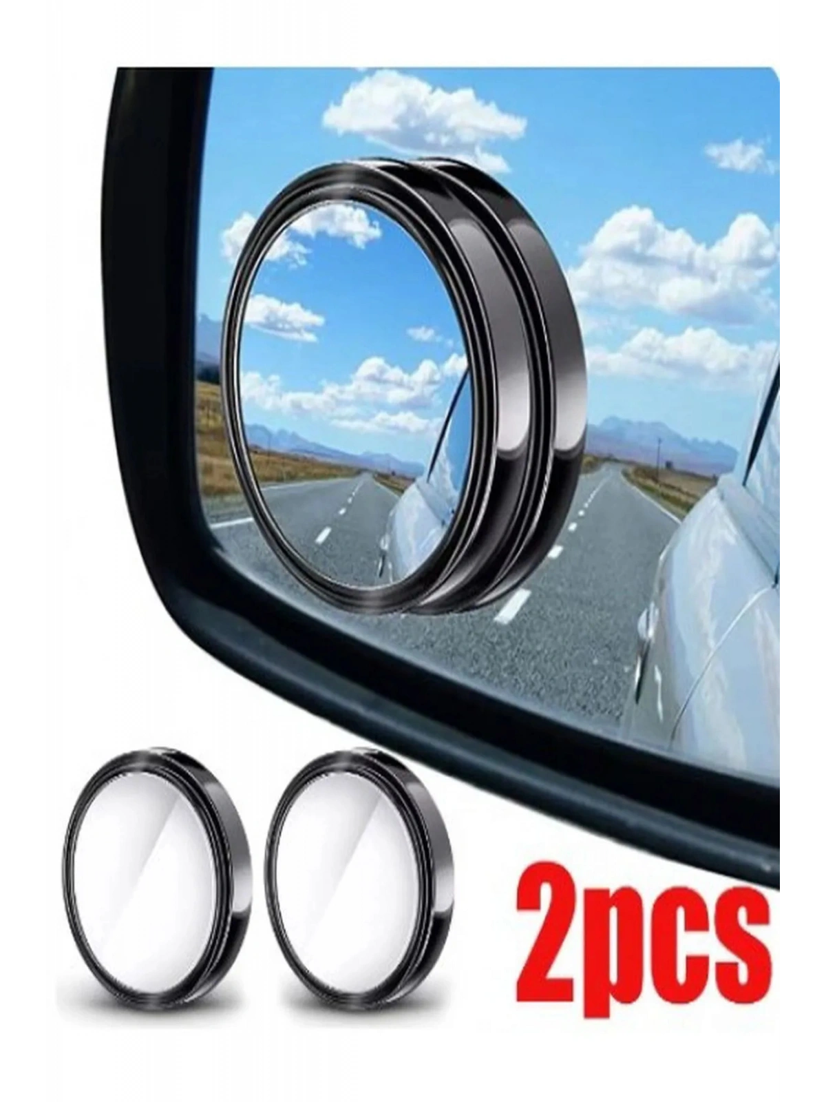 Kör Nokta Aynası Park Etme Aynası Yuvarlak 2 Adet