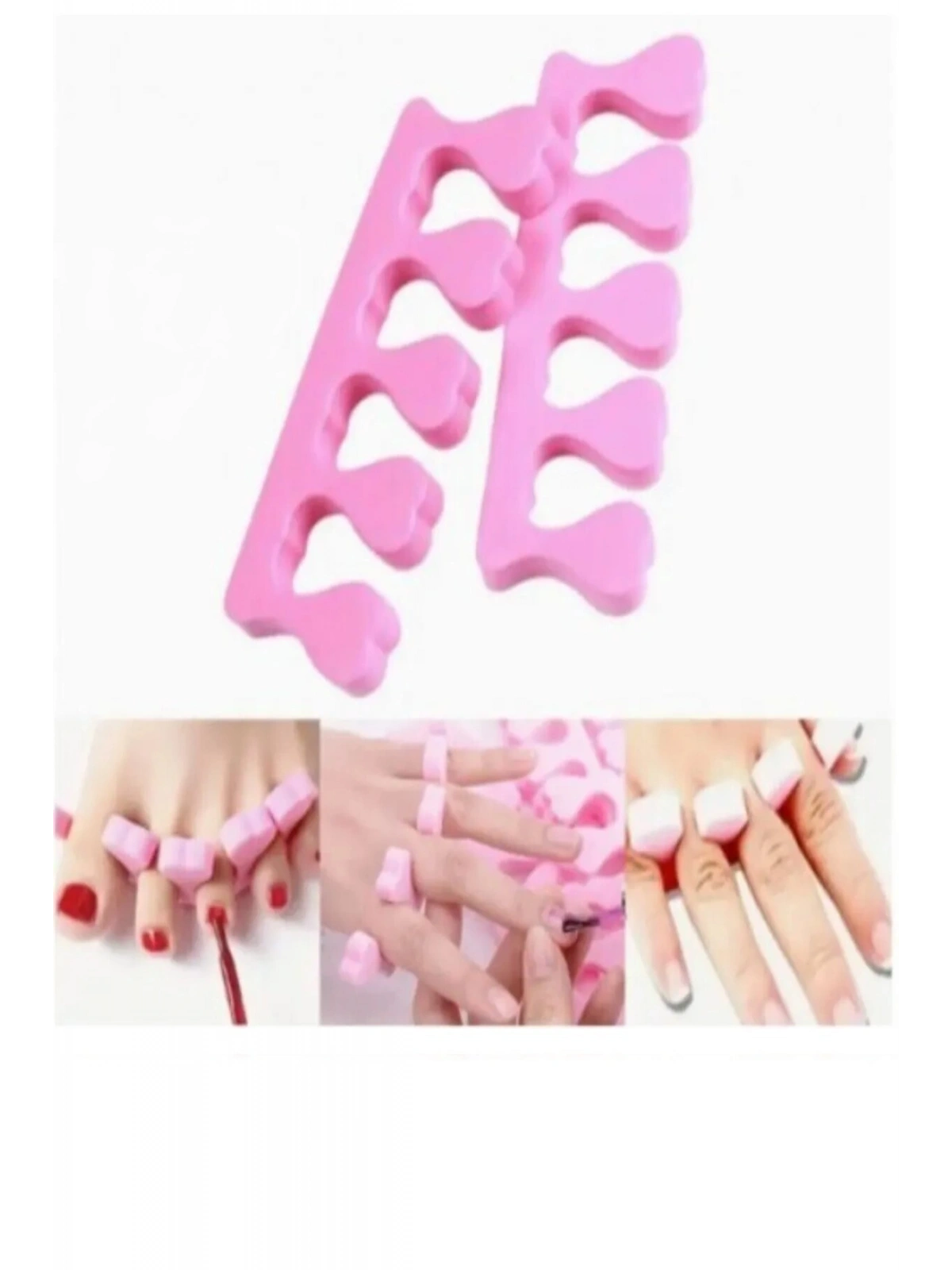 Parmak Ayırıcı Sünger Manikür Pedikür Aparatı 5 ADET