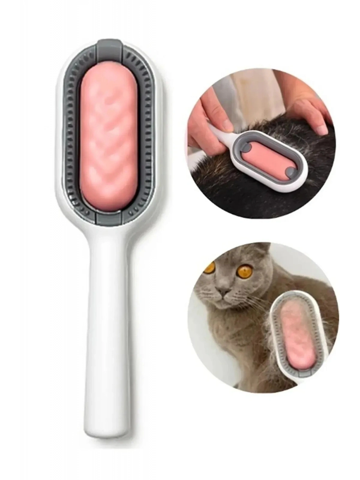 Islak Mendil Aparatlı Kedi Köpek Tüy Temizleyici Toz Toplayıcı Tiftik Toplayıcı Tarak 1 ADET