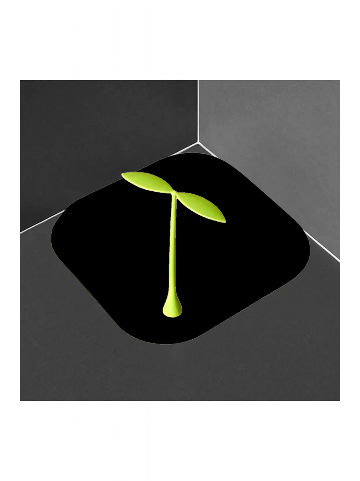 Gider Kötü Koku Önleyici Palmiye Lavabo Gider Kapatıcı Banyo Küvet Süzgeç Kapatma SİYAH