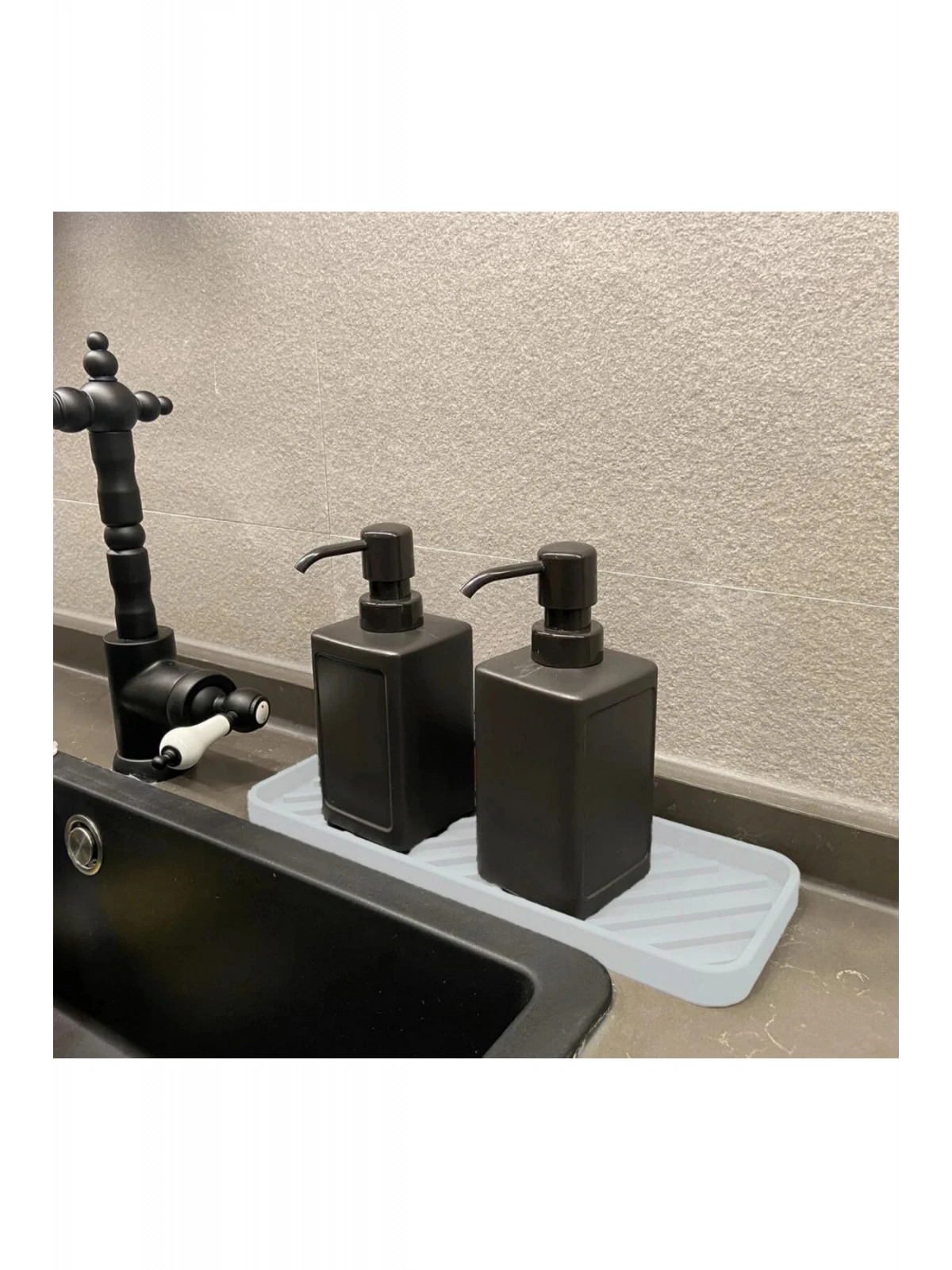 Silikon Yağdanlık Yağlık Standı Altlık ,çok Amaçlı Organizer Sunumluk ,sabunluk Altlığı 1 ADET BEYAZ